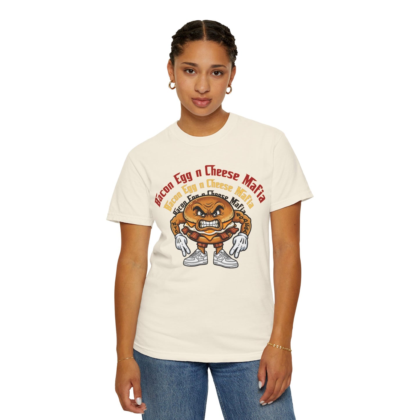 L.O.E.F Bacon Egg n Cheese Mafia Unisex Tee Shirt