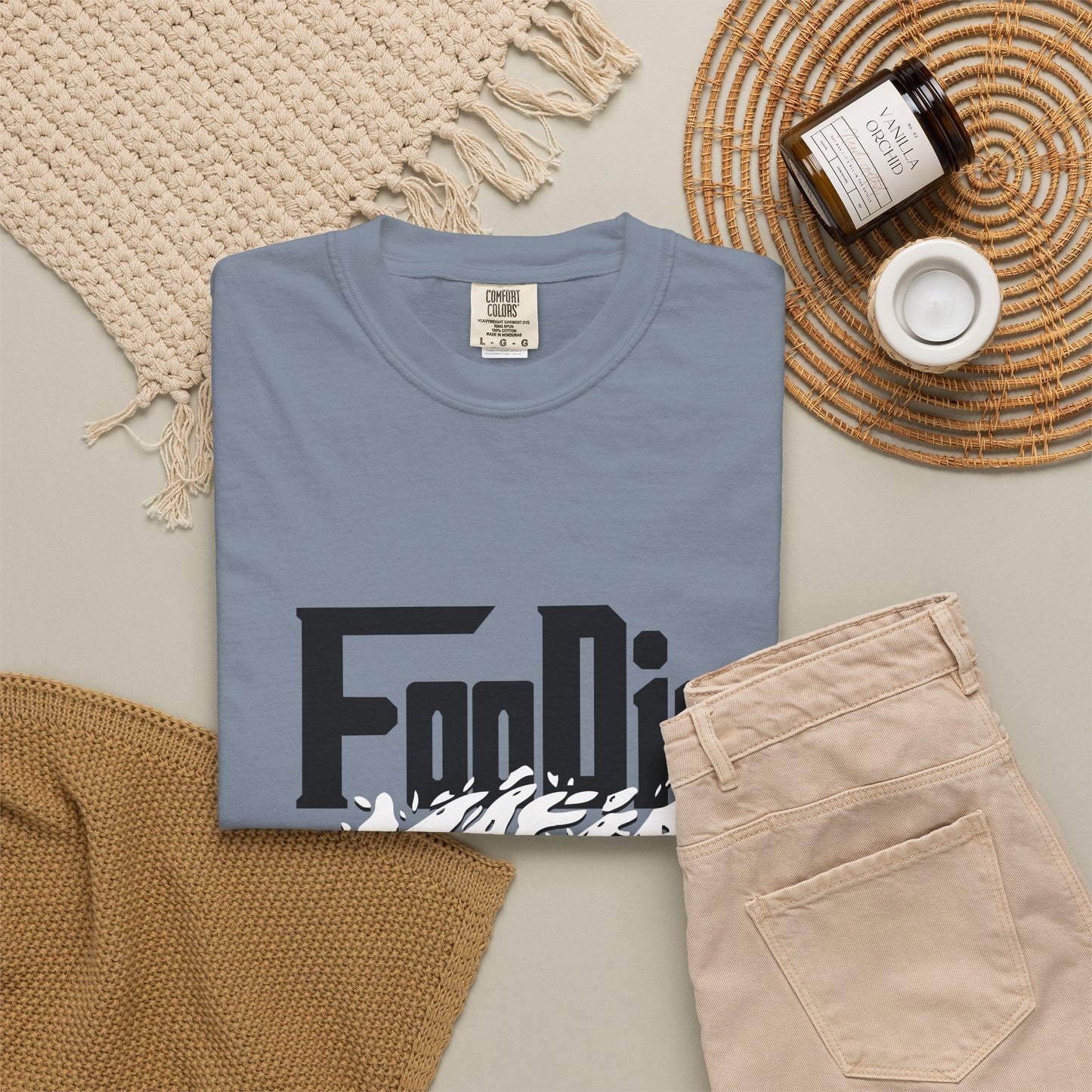 L.O.E.F Foodie Mafia Tee Shirt (White)