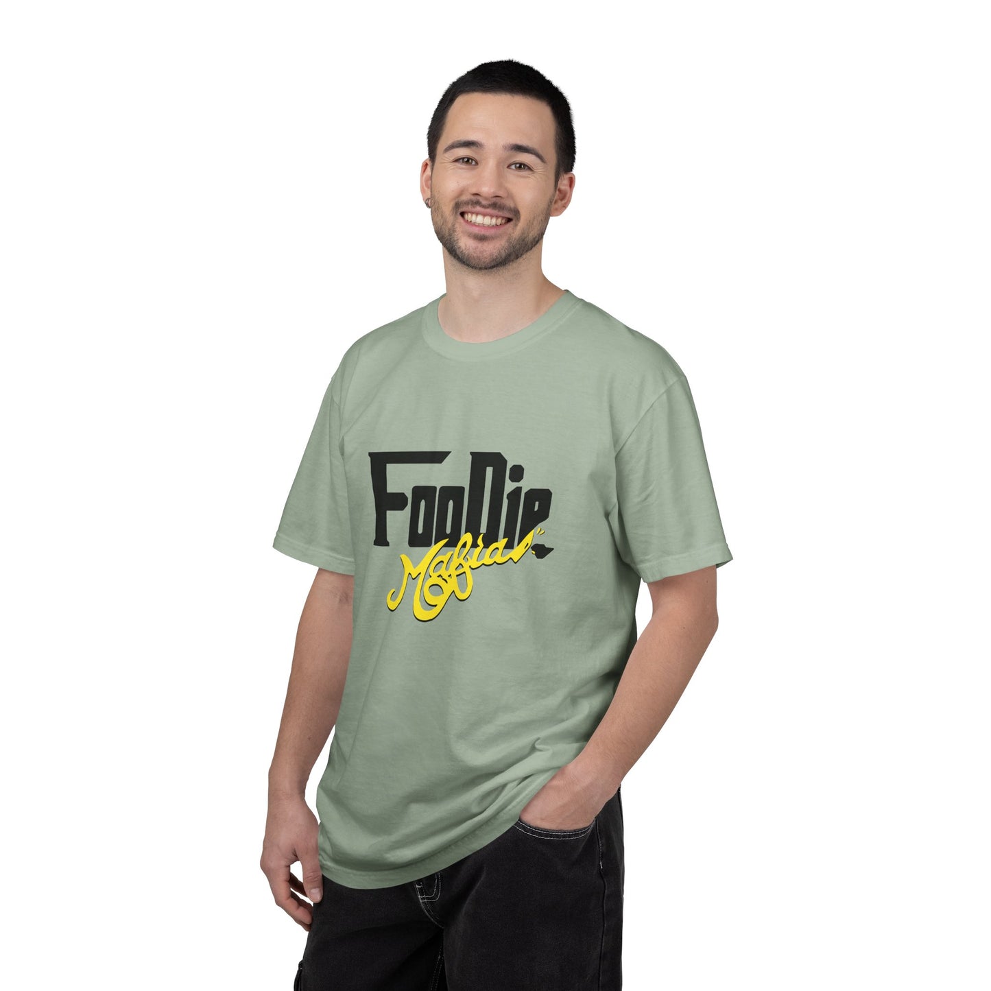 L.O.E.F Foodie Mafia Unisex Tee shirt (Bright Yellow)