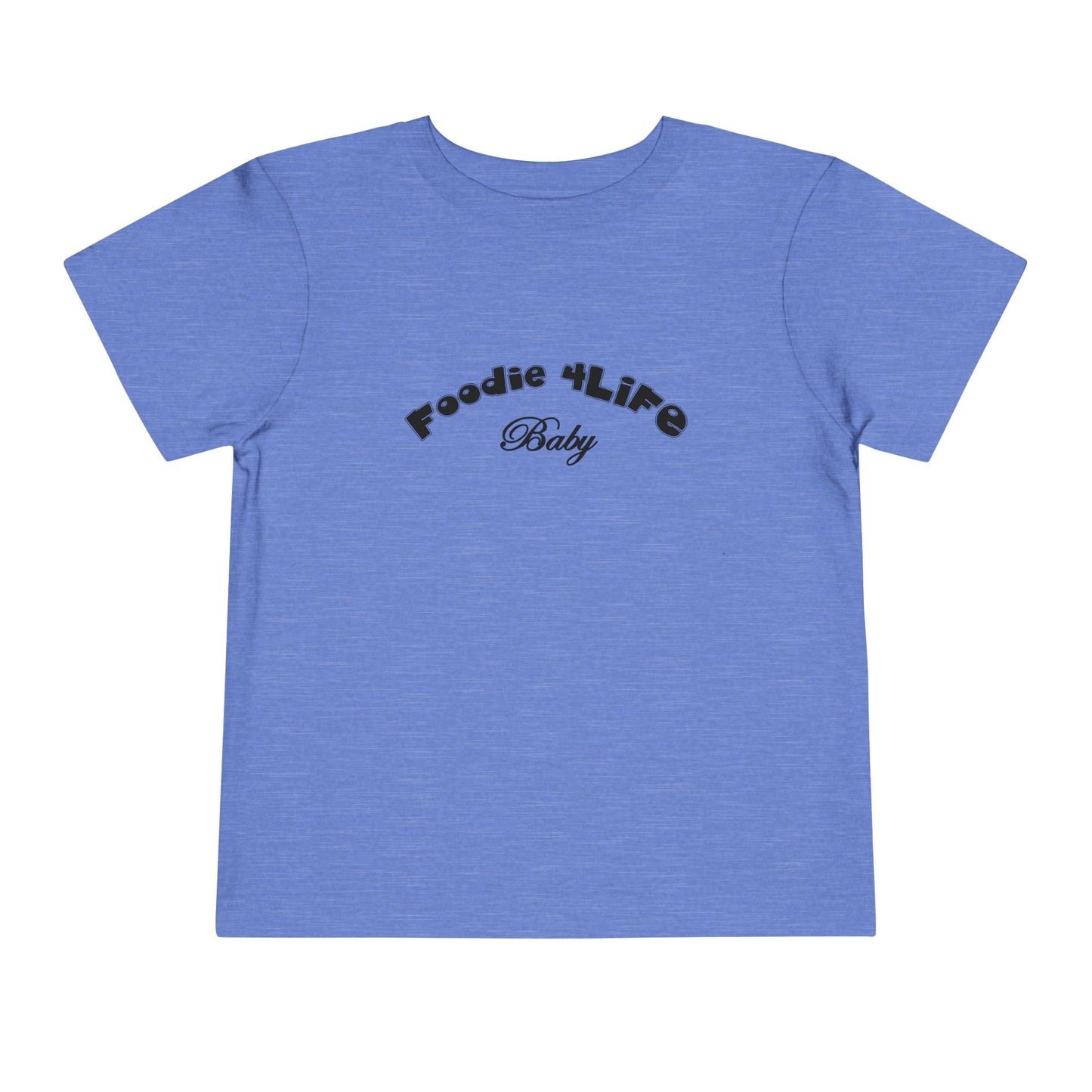 L.O.E.F Foodie 4Life Baby Tee Shirt  (Black)