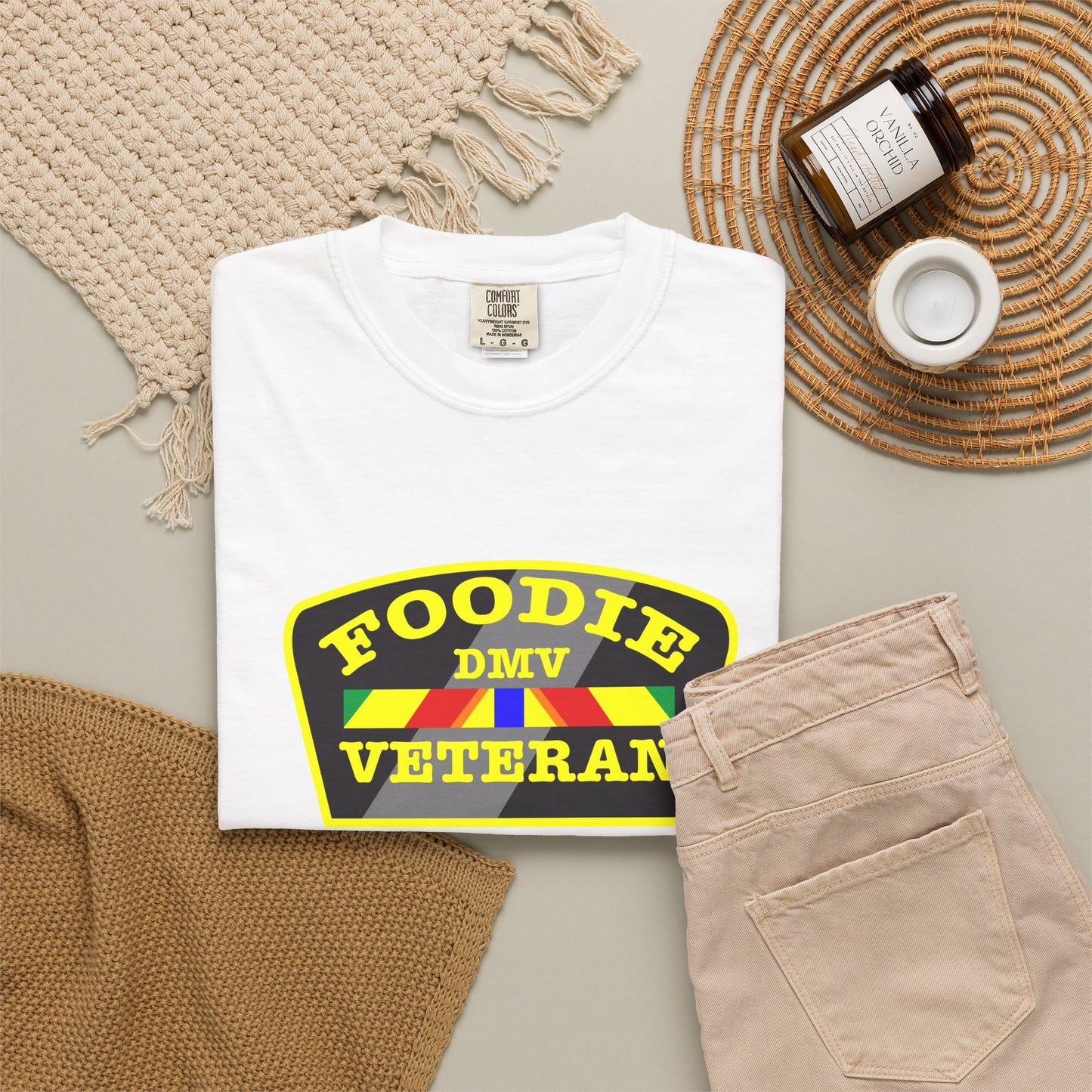 L.O.E.F Foodie Veteran DMV Unisex Tee Shirt