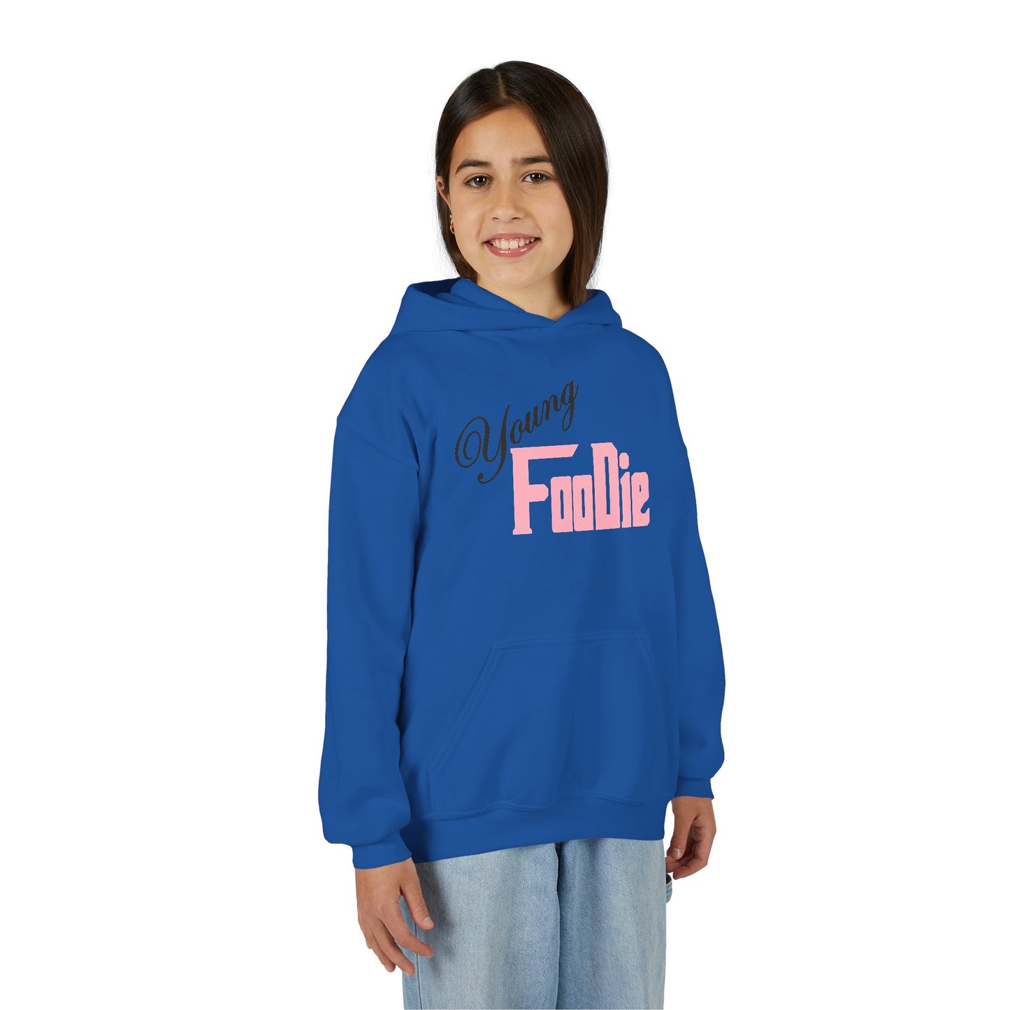 L.O.E.F Young Foodie Hooded Sweatshirt (Soft Pink)