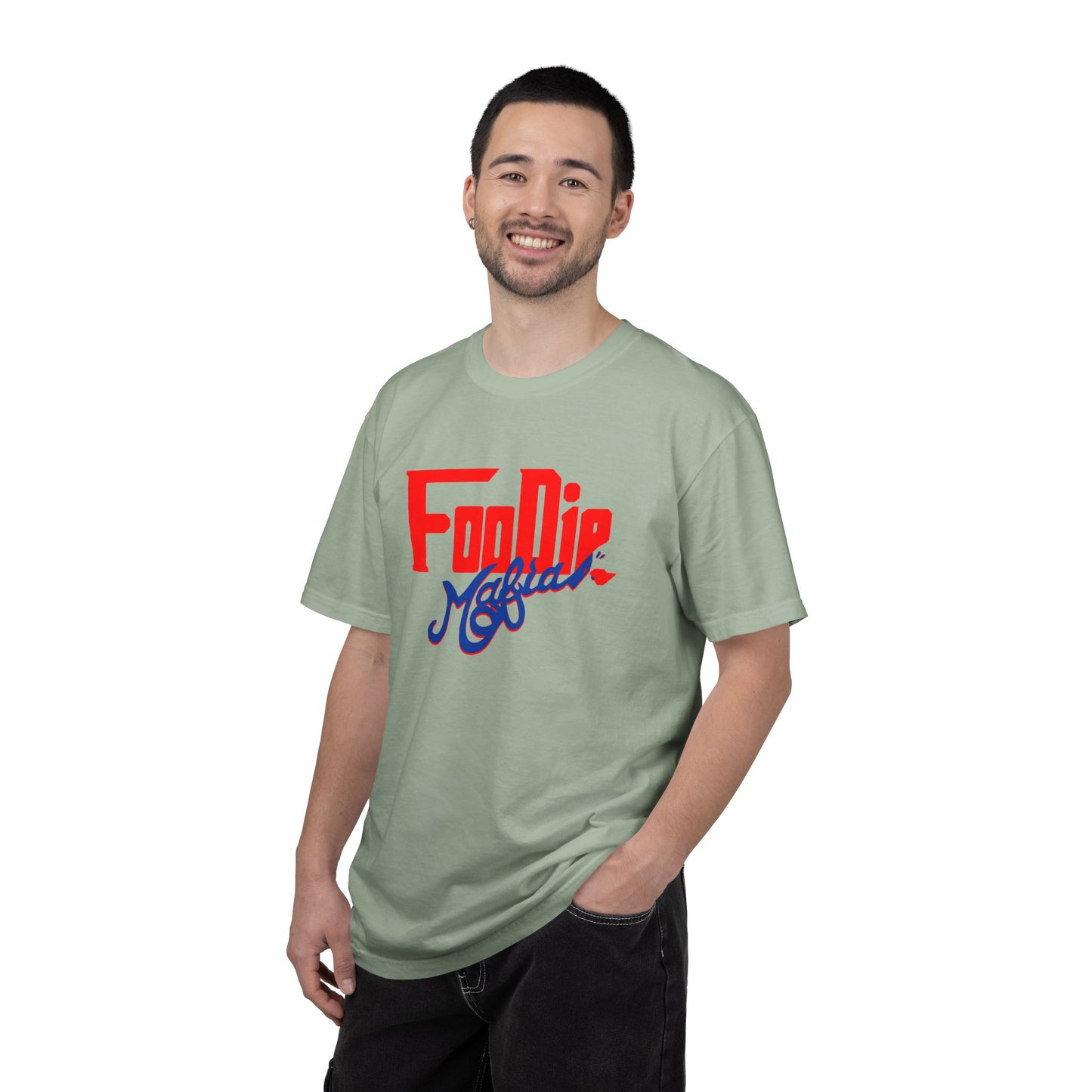 L.O.E.F Red Foodie Mafia Unisex Tee shirt (Cobalt Blue)