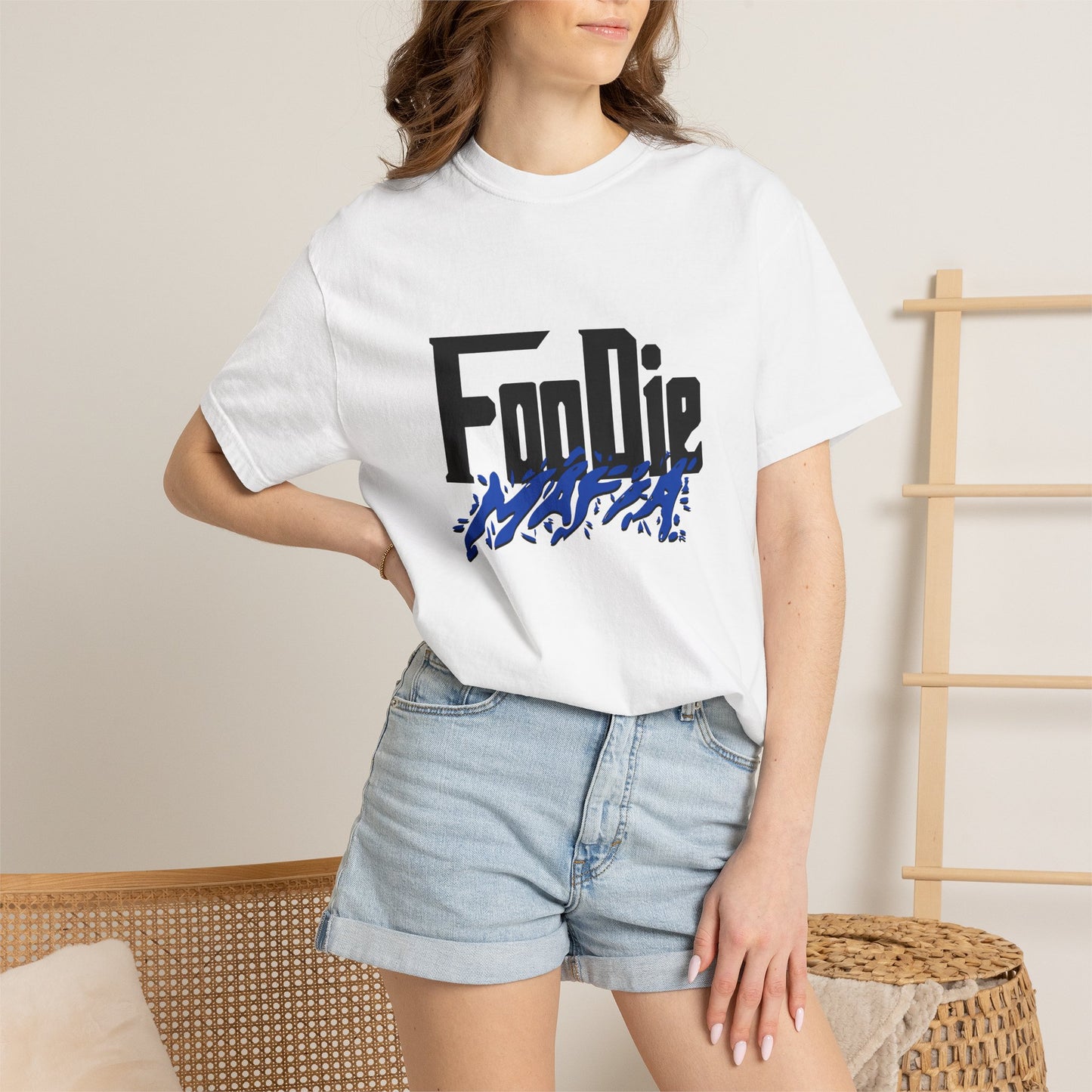 L.O.E.F Foodie Mafia Tee Shirt (Cobalt Blue)