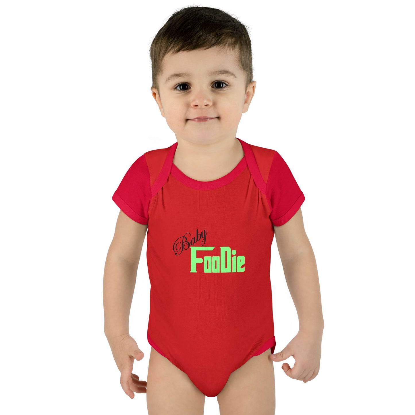 L.O.E.F Future Foodie Toddler Bodysuit (Mint Green)