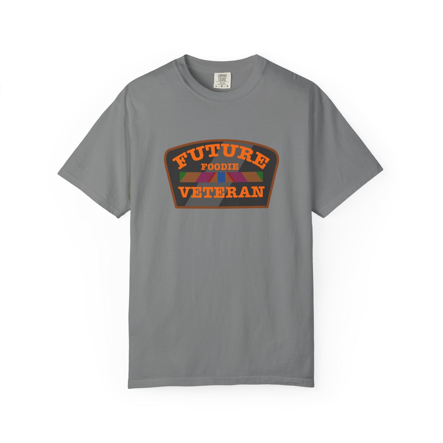 L.O.E.F Future Foodie Veteran Unisex Tee Shirt (Orange)