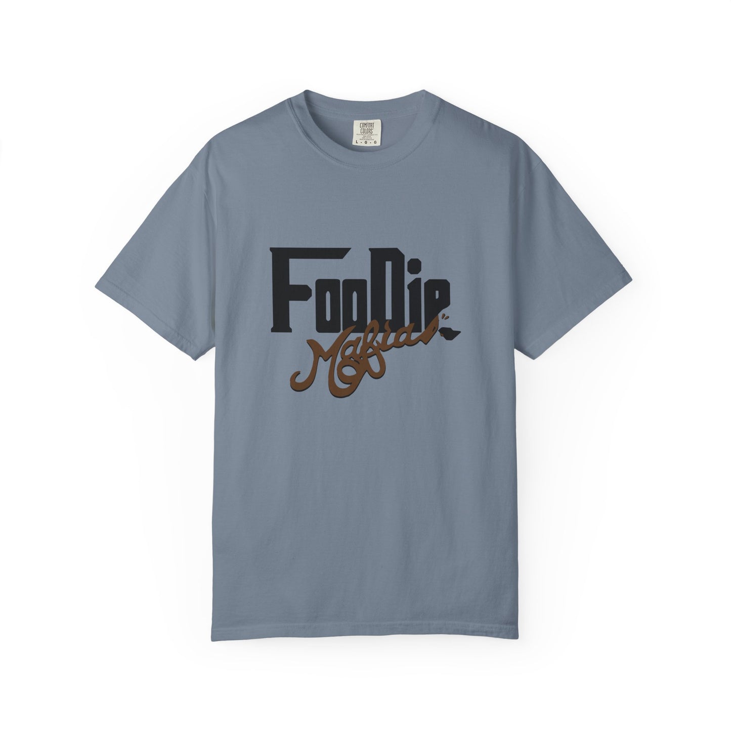L.O.E.F Foodie Mafia Unisex Tee shirt (Dark Brown)