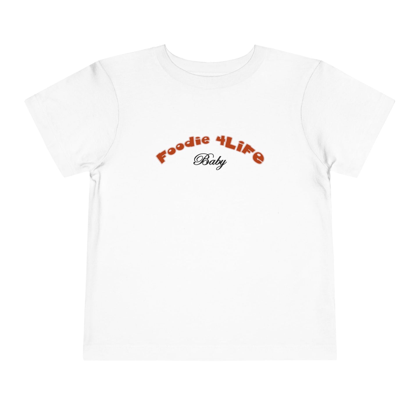 L.O.E.F Foodie 4Life Baby Tee Shirt  (Rust)