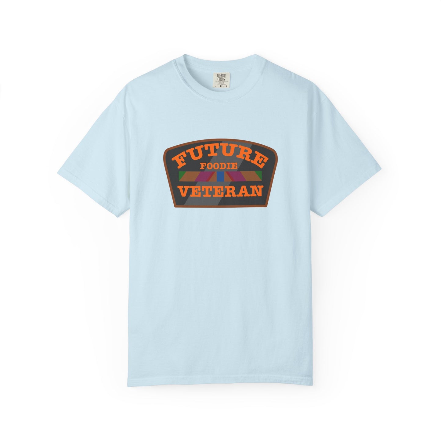 L.O.E.F Future Foodie Veteran Unisex Tee Shirt (Orange)