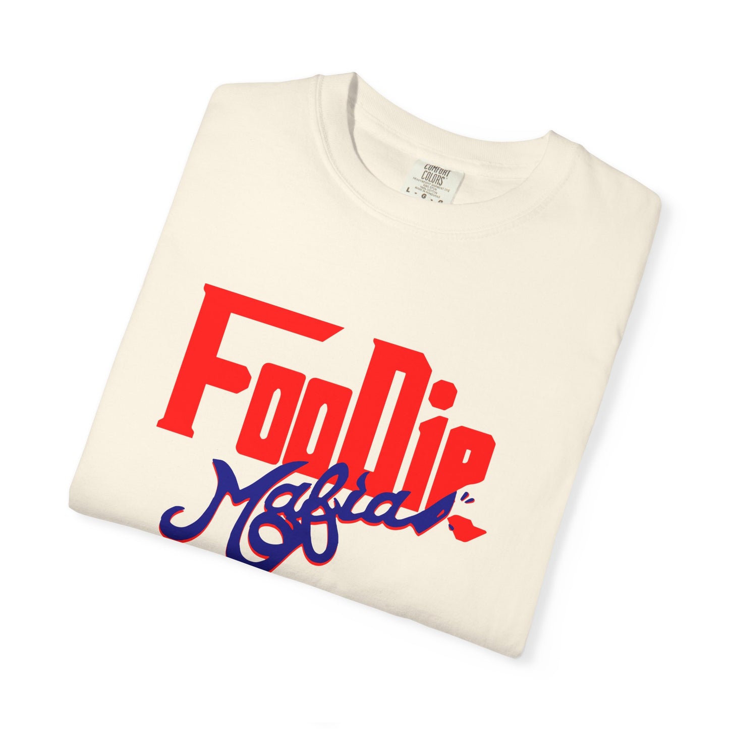 L.O.E.F Red Foodie Mafia Unisex Tee shirt (Dark Blue)