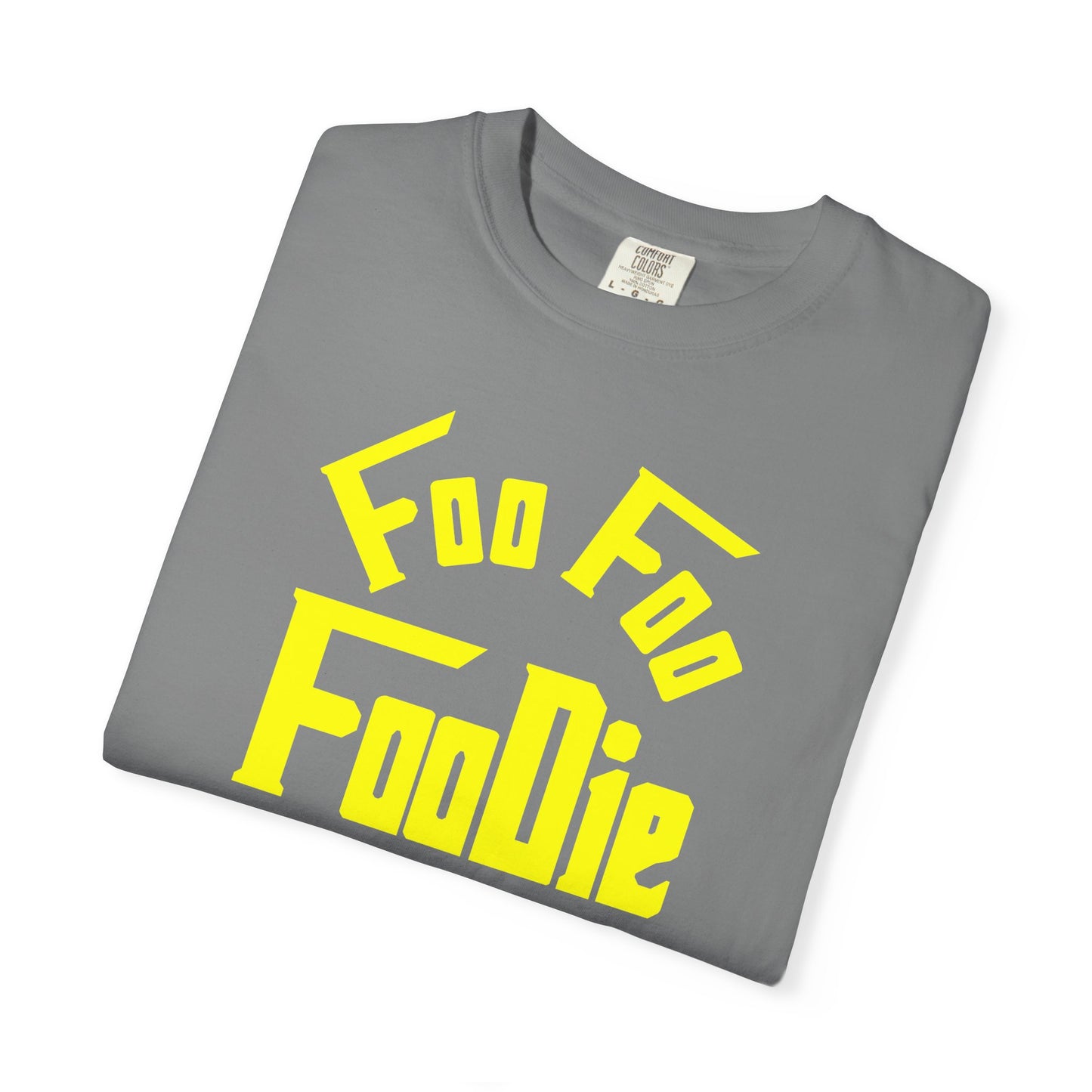 L.O.E.F FOO FOO FOODIE Unisex Tee shirt (Yellow)