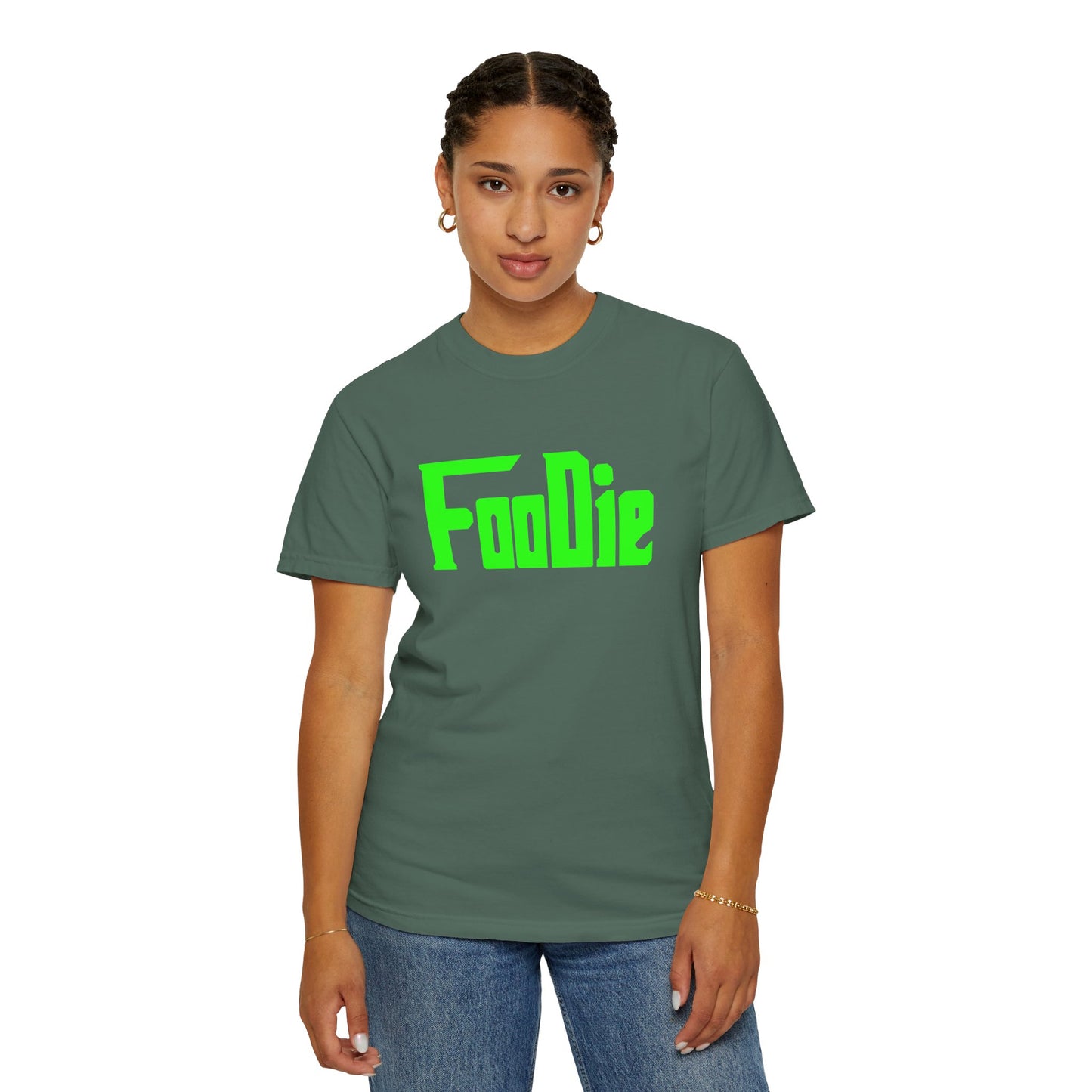 L.O.E.F Foodie Unisex Tee Shirt (Neon Green)