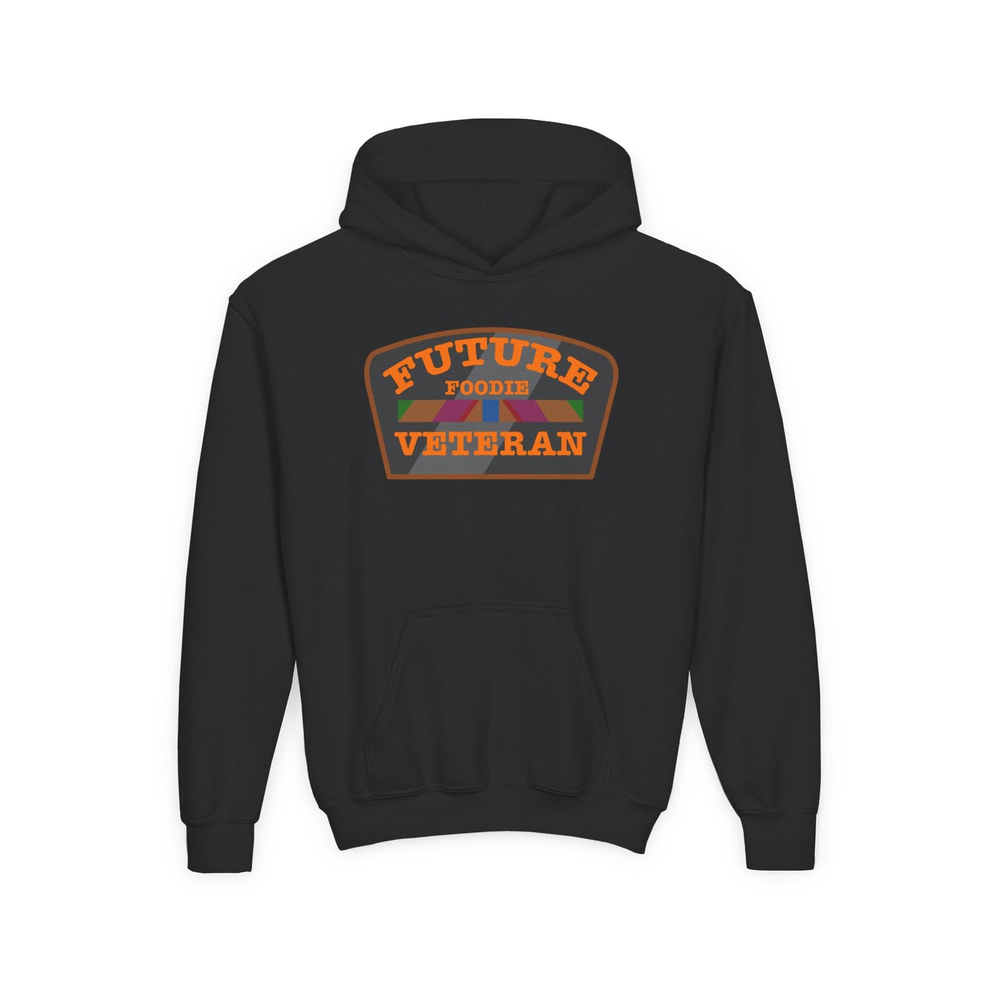 L.O.E.F Future Foodie Veteran Kids Hoodie (Orange)