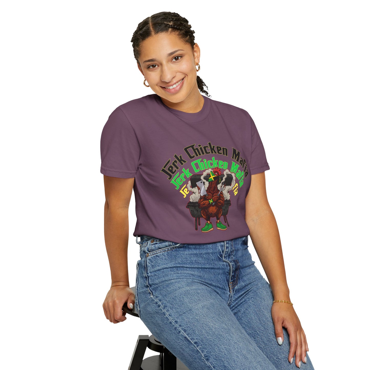 L.O.E.F Jerk Chicken Mafia Unisex Tee Shirt