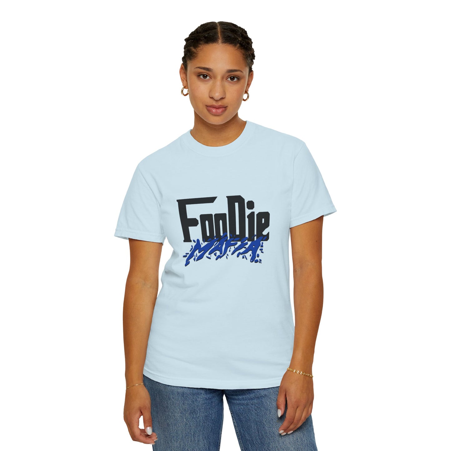 L.O.E.F Foodie Mafia Tee Shirt (Cobalt Blue)