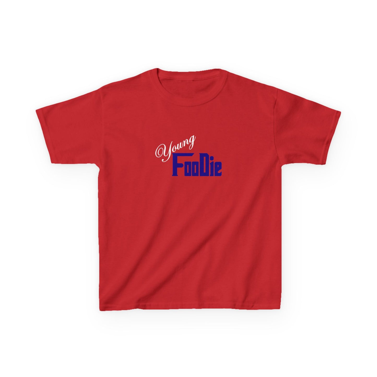 L.O.E.F White Young Foodie Kids Tee Shirt (Dark Blue)