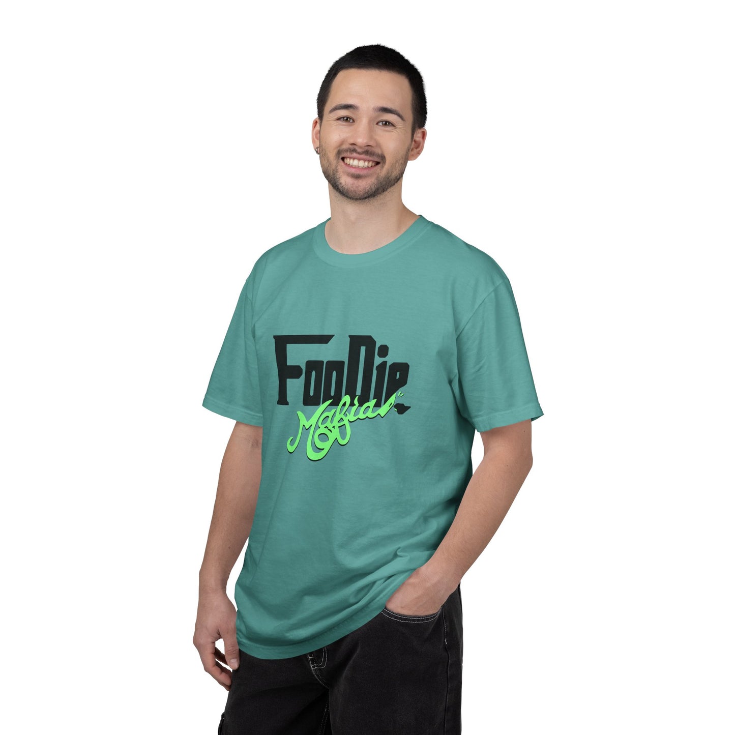 L.O.E.F Foodie Mafia Unisex Tee shirt (Mint Green)