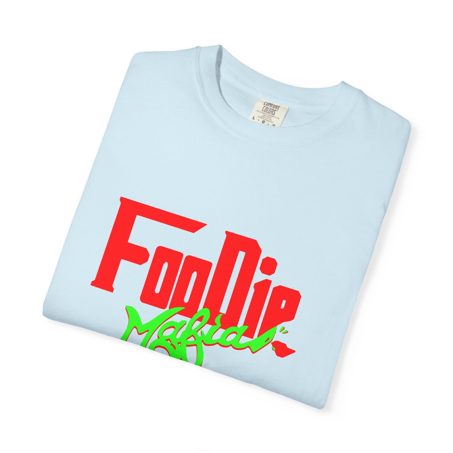 L.O.E.F Red Foodie Mafia Unisex Tee Shirt (Neon Green)
