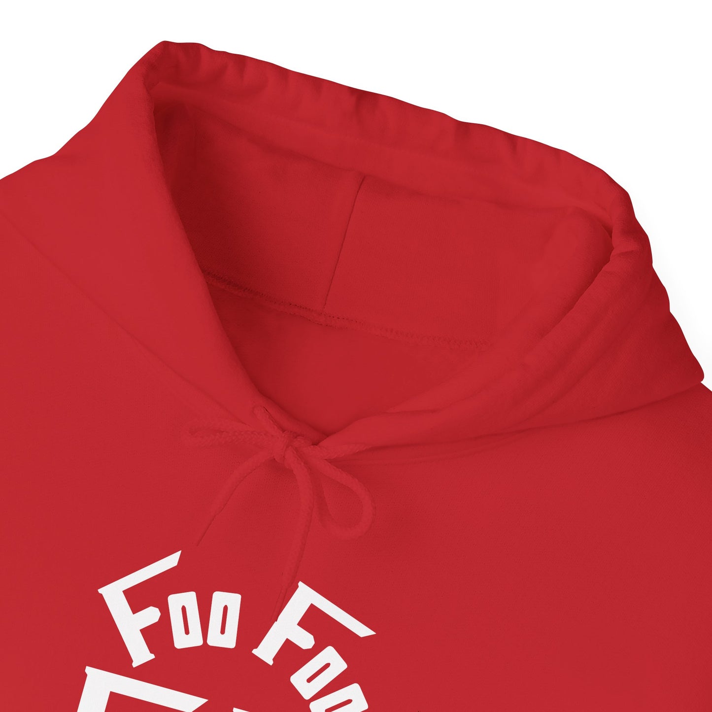 L.O.E.F Unisex Hooded Sweatshirt (White)