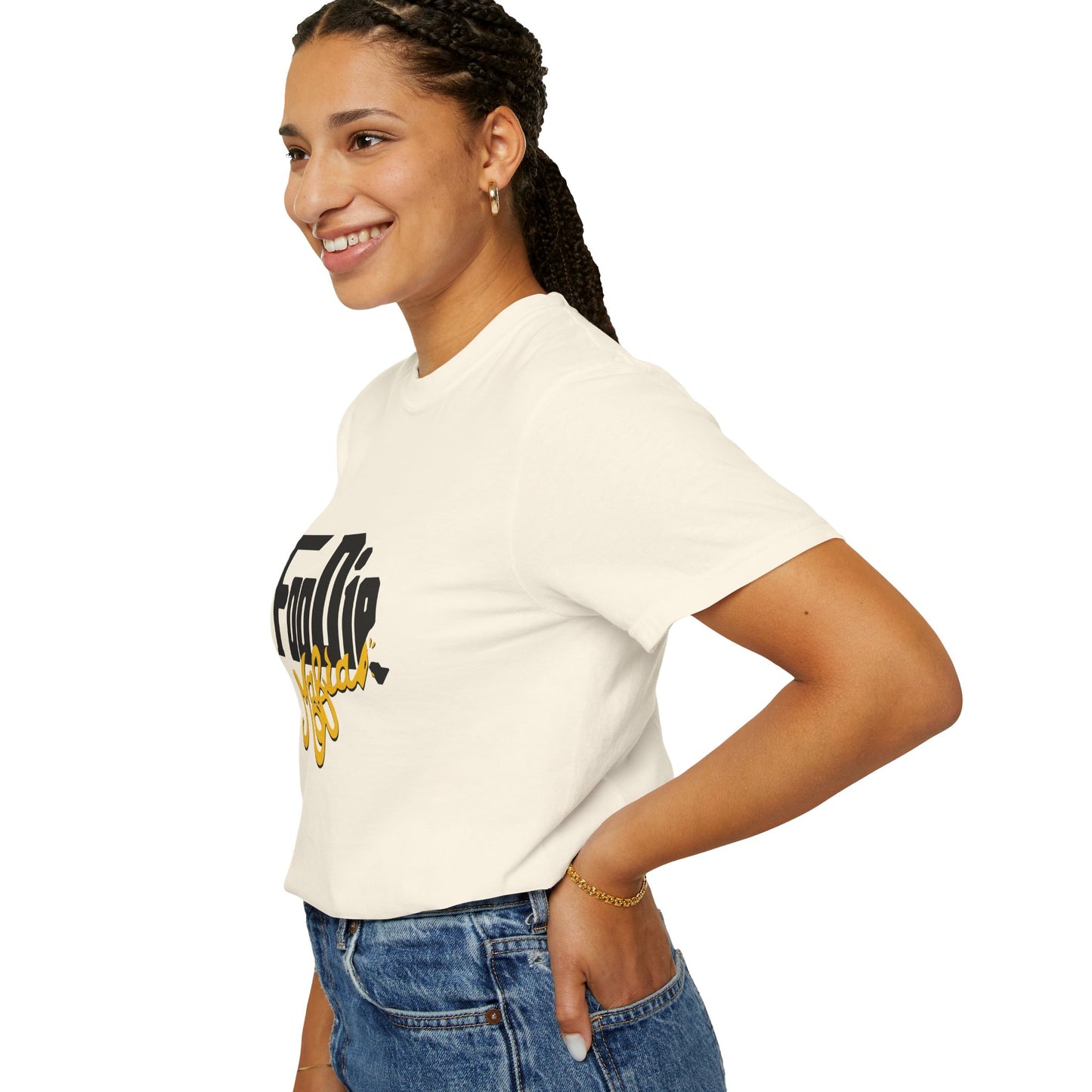 L.O.E.F Foodie Mafia Unisex Tee Shirt (Yellow)