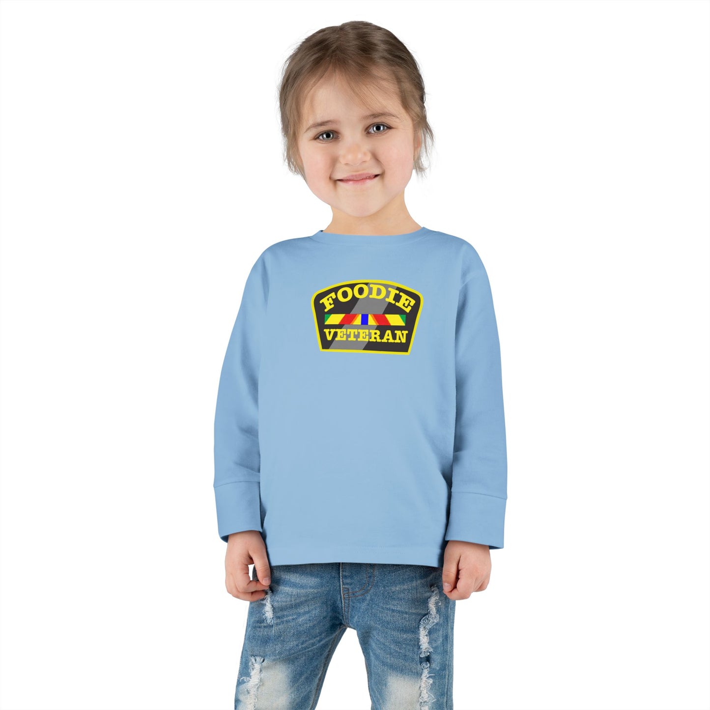 L.O.E.F Foodie Veteran Toddler Long Sleeve Tee