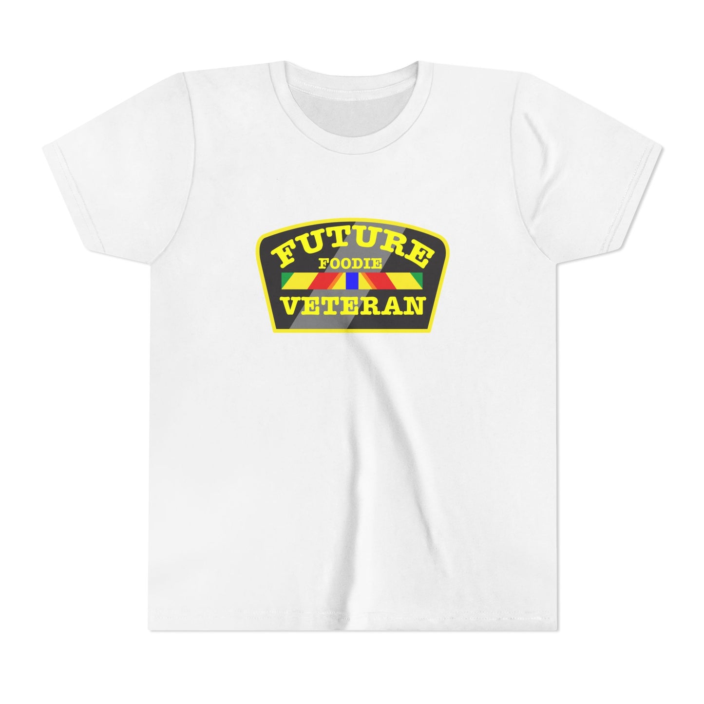 L.O.E.F Future Foodie Veteran Kids Tee Shirt (Yellow)