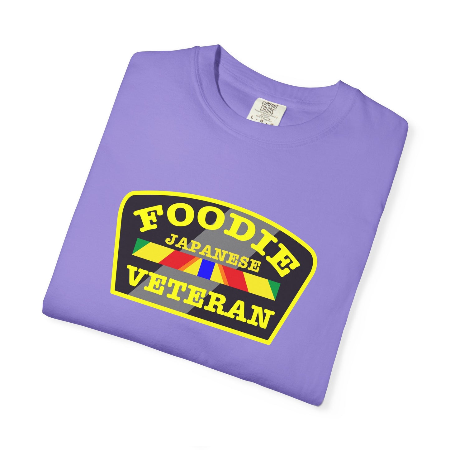 Foodie Veteran Japanese Flag T-Shirt