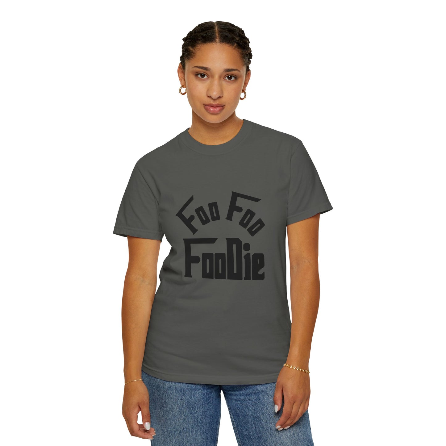 L.O.E.F FOO FOO FOODIE Unisex Tee shirt(Black)