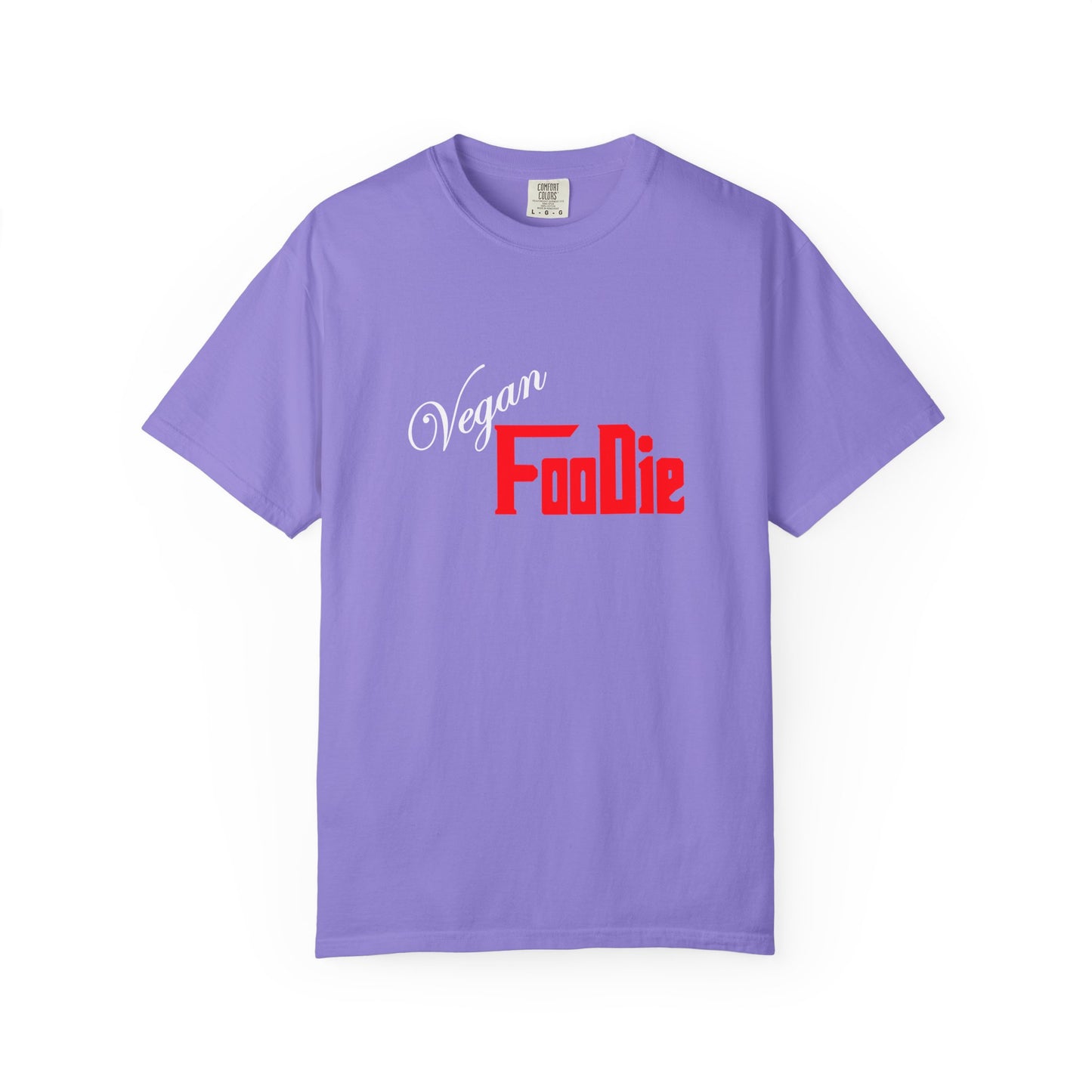 L.O.E.F Unisex Vegan Foodie Tee Shirt (Fiery Red)