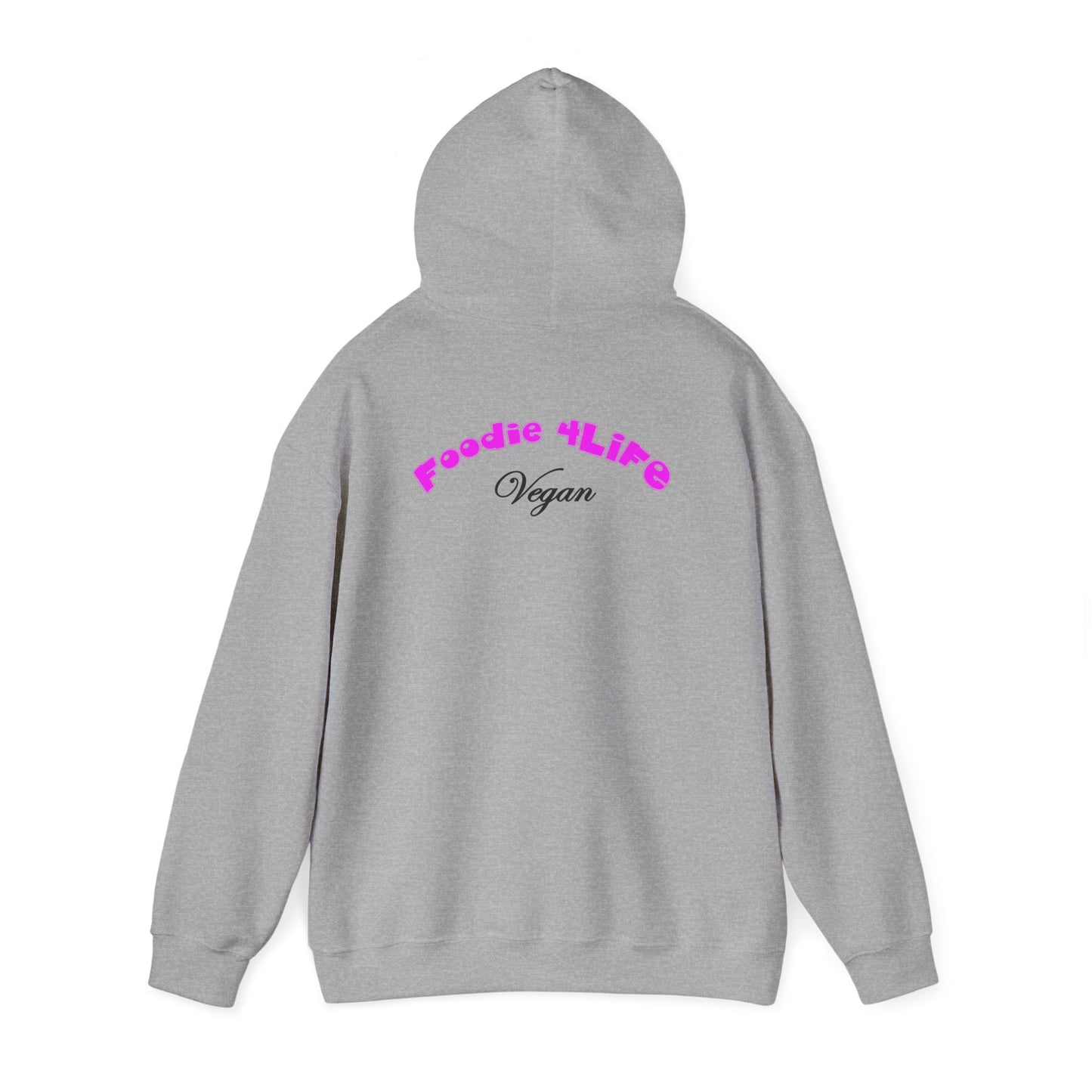 L.O.E.F Foodie 4Life Vegan Hoodie (Fuchsia)