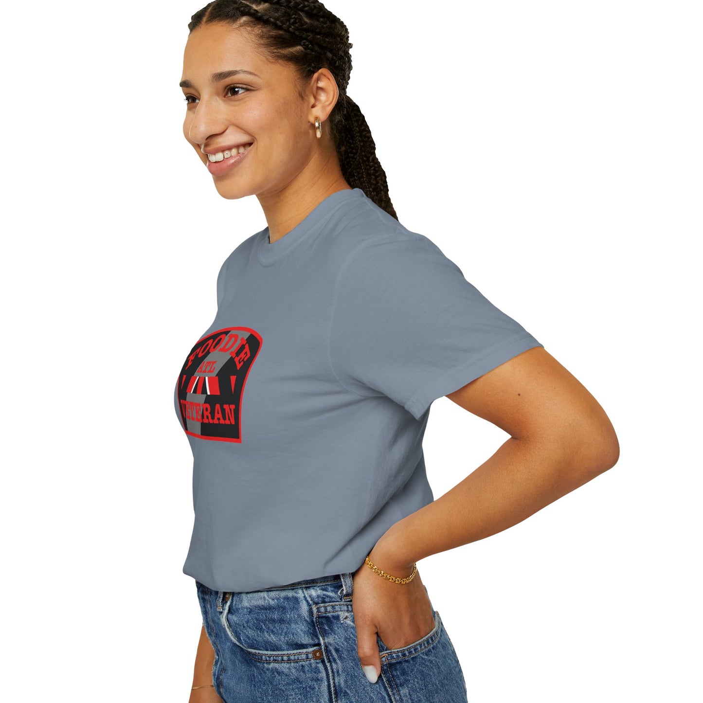L.O.E.F Foodie Veteran ATL Unisex Tee Shirt (Red)