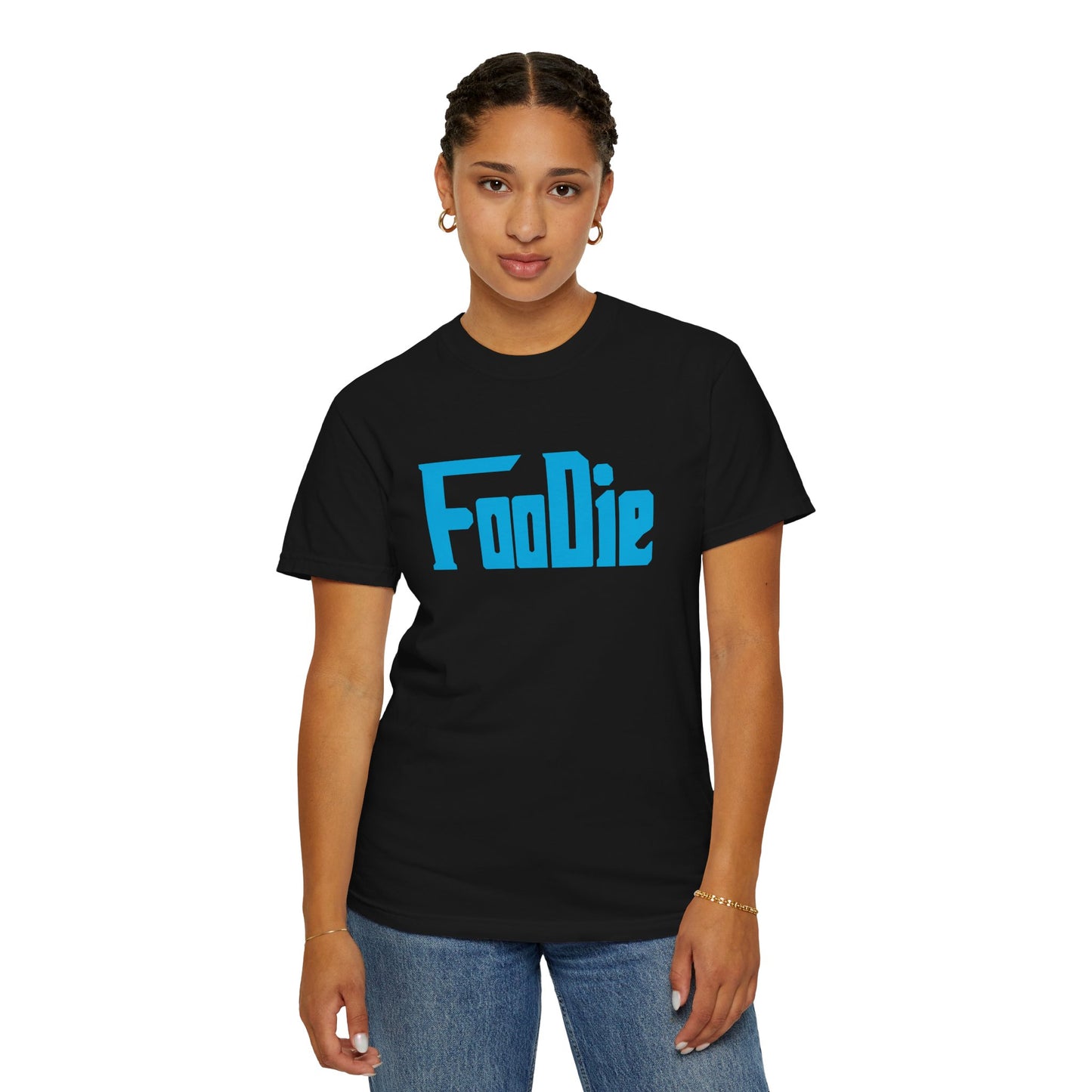 L.O.E.F Foodie Unisex Tee Shirt (Sky Blue)