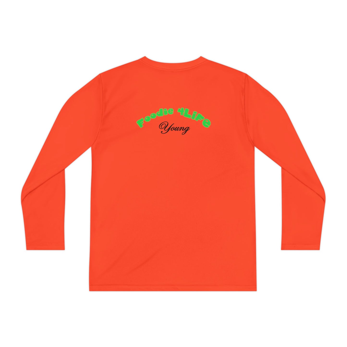 L.O.E.F Foodie 4Life Young Long Sleeve Tee  (Neon Green)