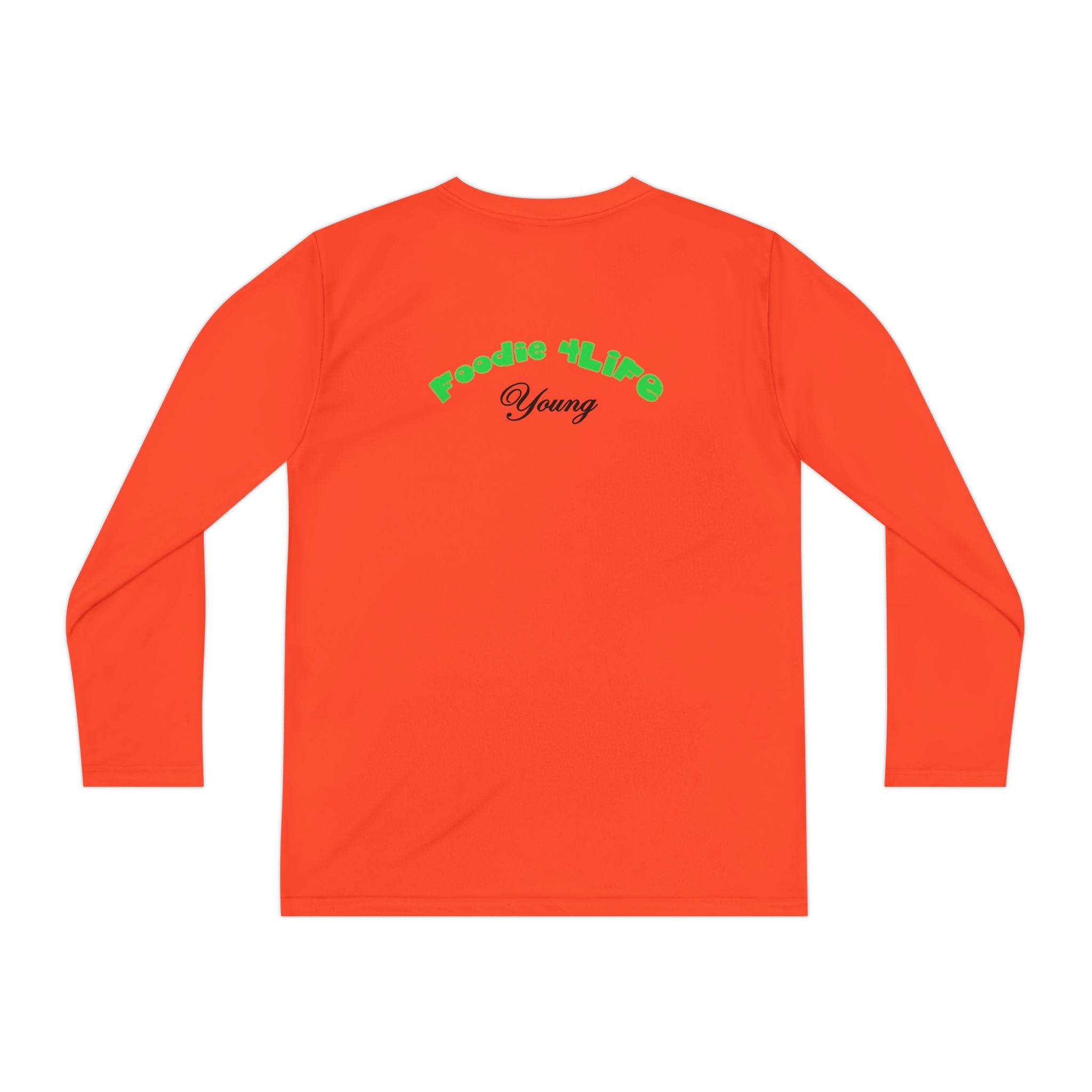 L.O.E.F Foodie 4Life Young Long Sleeve Tee  (Neon Green)