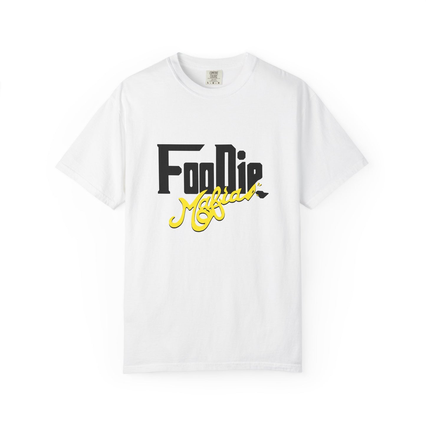 L.O.E.F Foodie Mafia Unisex Tee shirt (Bright Yellow)