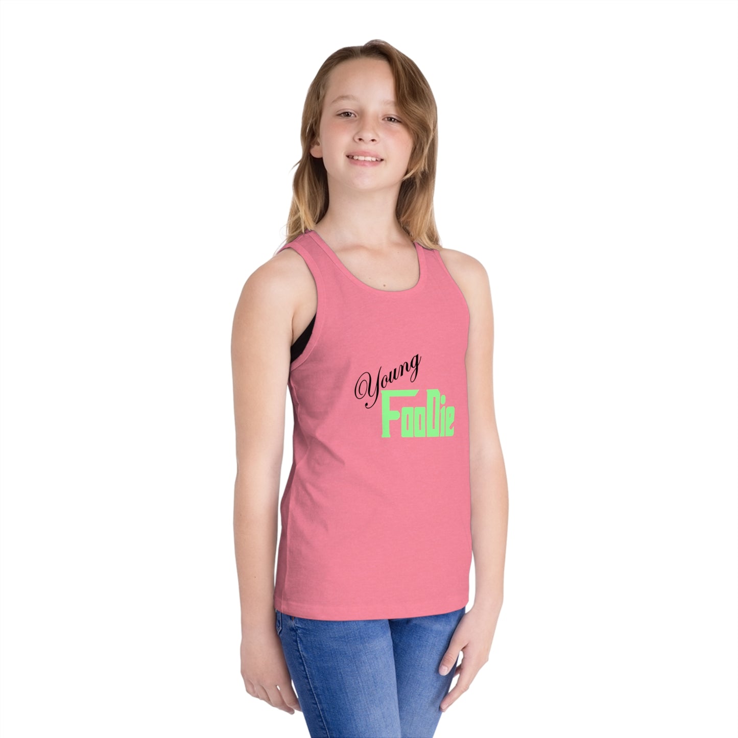 L.O.E.F Young Foodie Kid Tank Top (Neon Green)