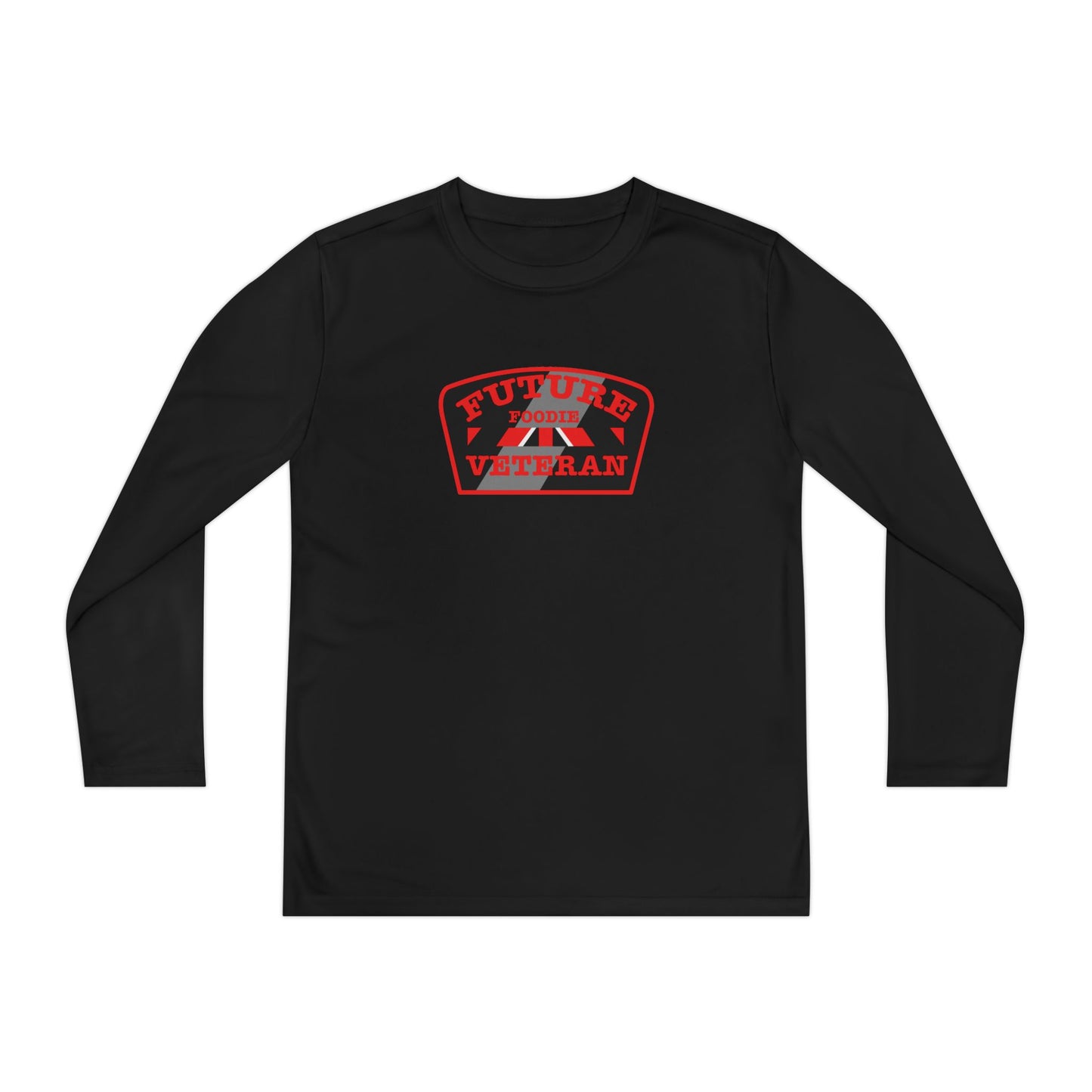 L.O.E.F Future Foodie Veteran Youth Long Sleeve Tee (Red)