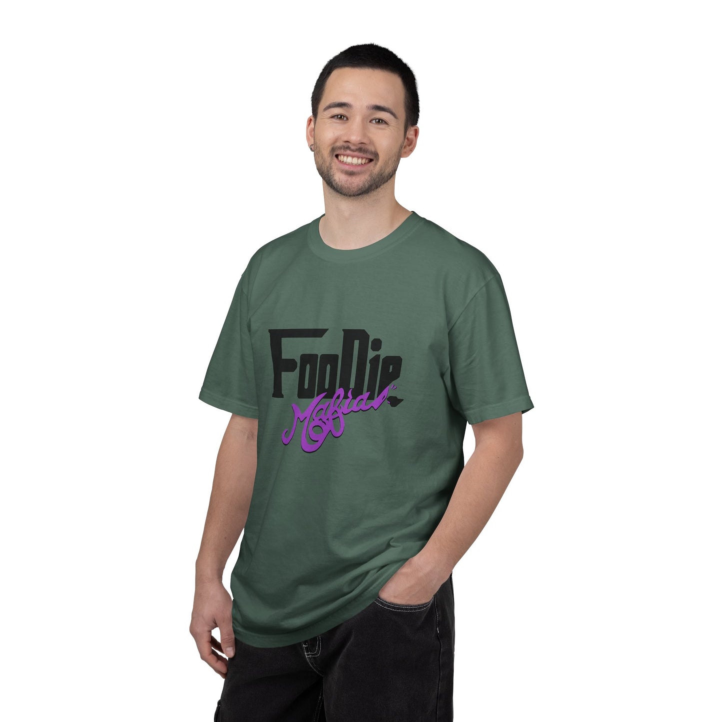 L.O.E.F Foodie Mafia Unisex Tee shirt (Bright Purple)
