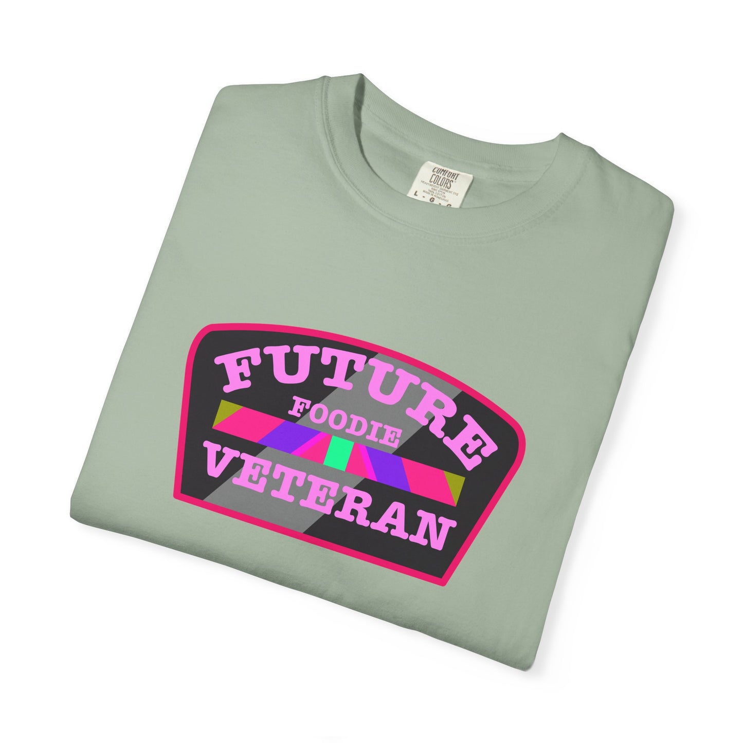 L.O.E.F Future Foodie Veteran Unisex Tee Shirt (Pink)