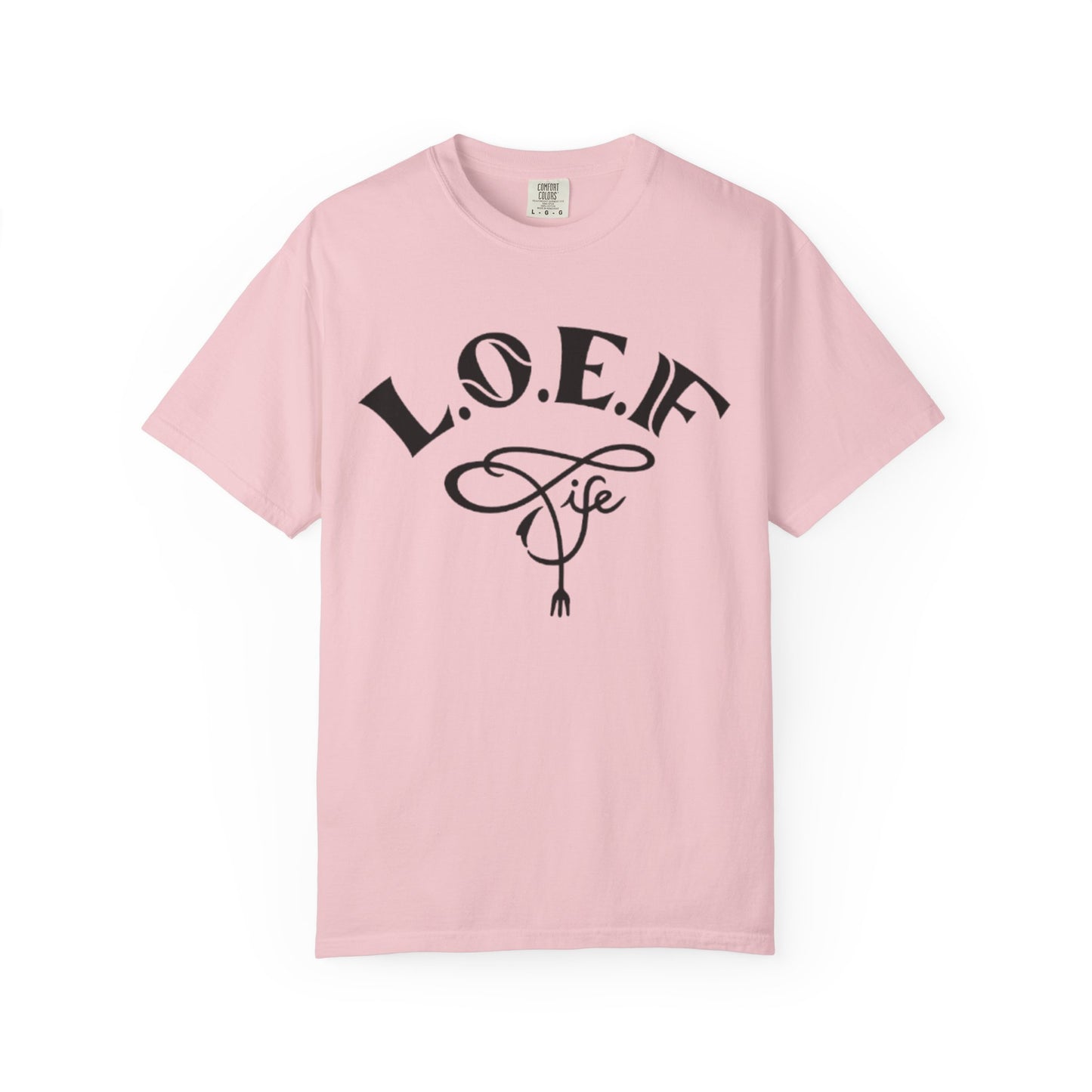 L.O.E.F Life Unisex Tee Shirt (Black)