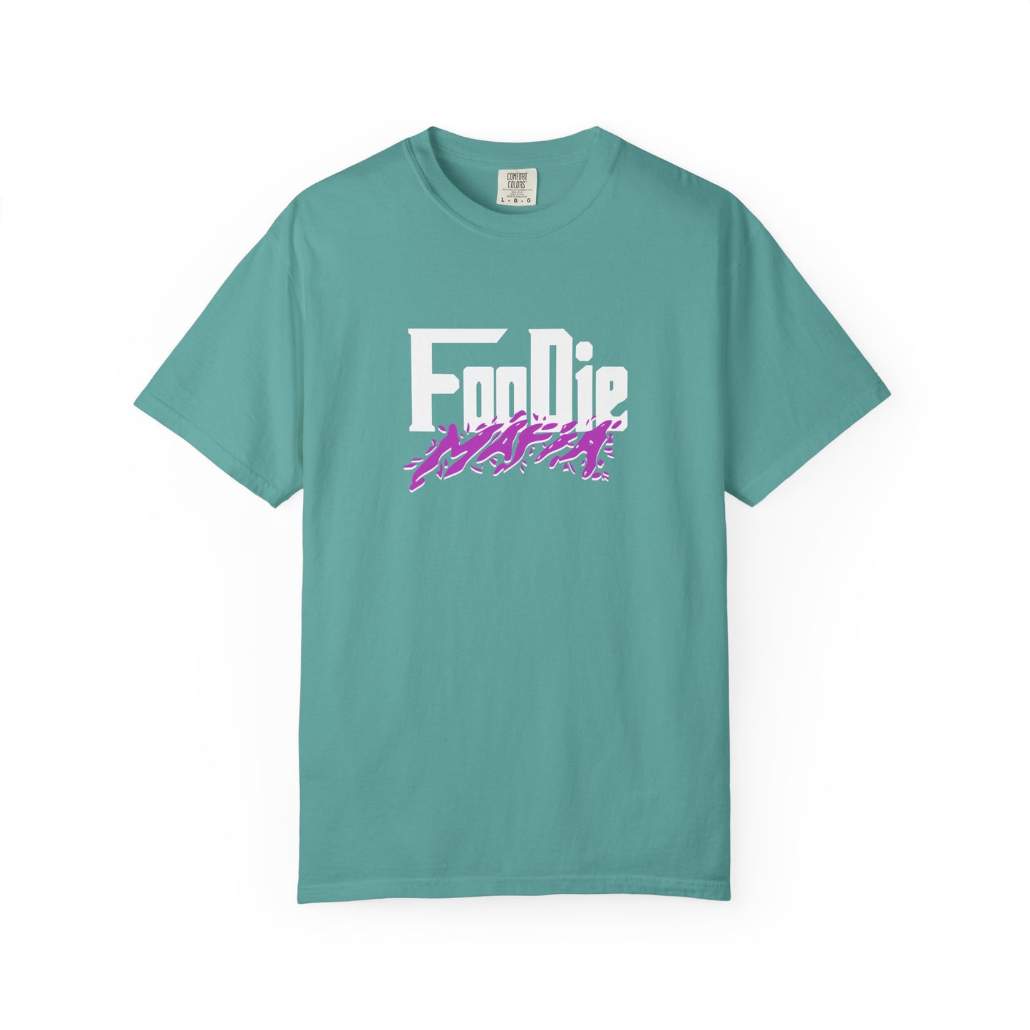 L.O.E.F White Foodie Mafia Tee Shirt (Purple)
