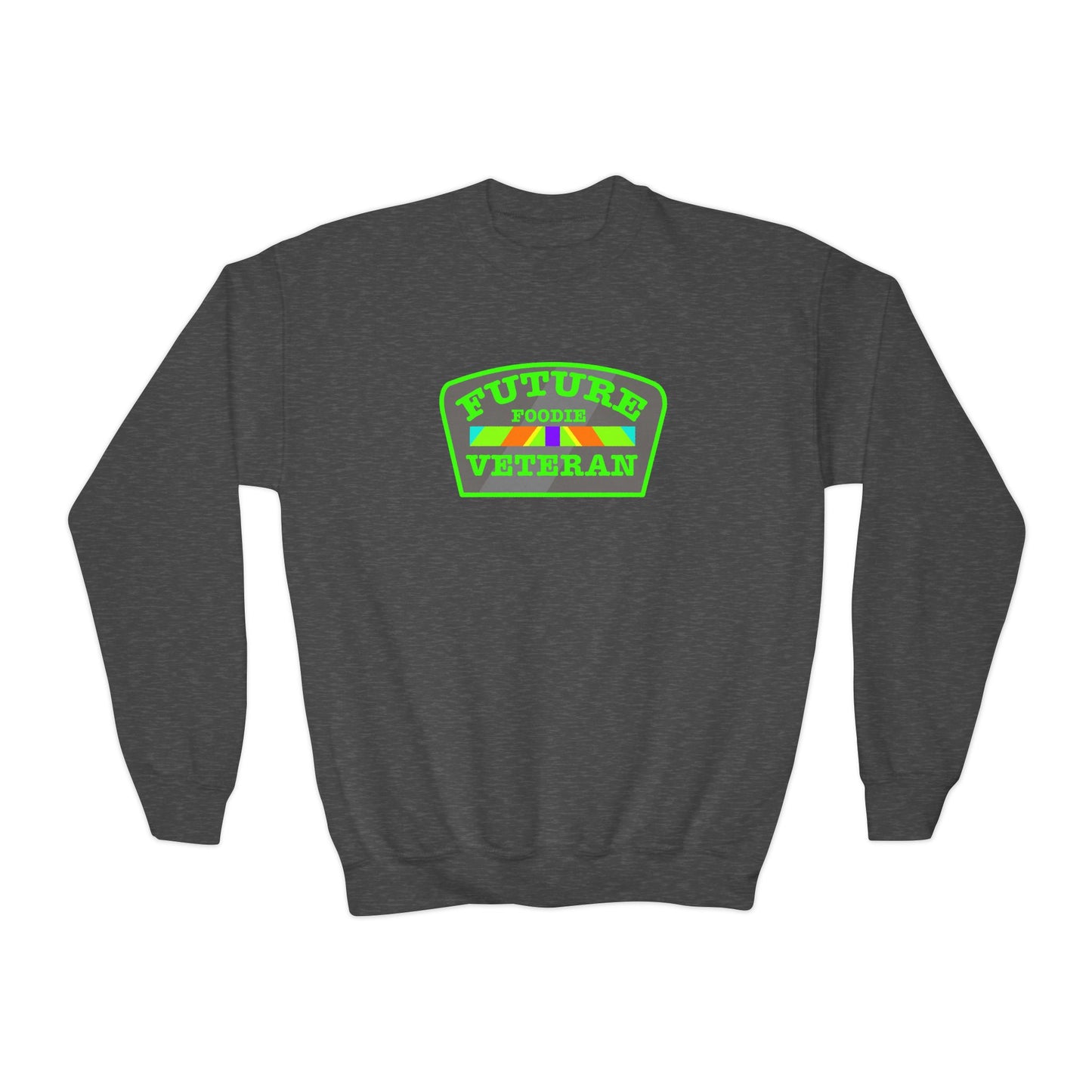 L.O.E.F Young Future Foodie Veteran Sweatshirt (Neon Green)