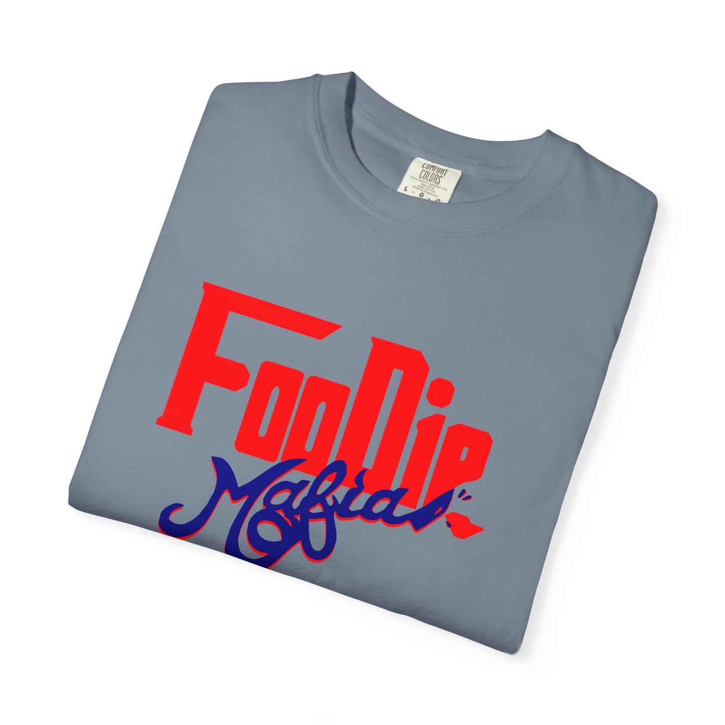 L.O.E.F Red Foodie Mafia Unisex Tee shirt (Dark Blue)