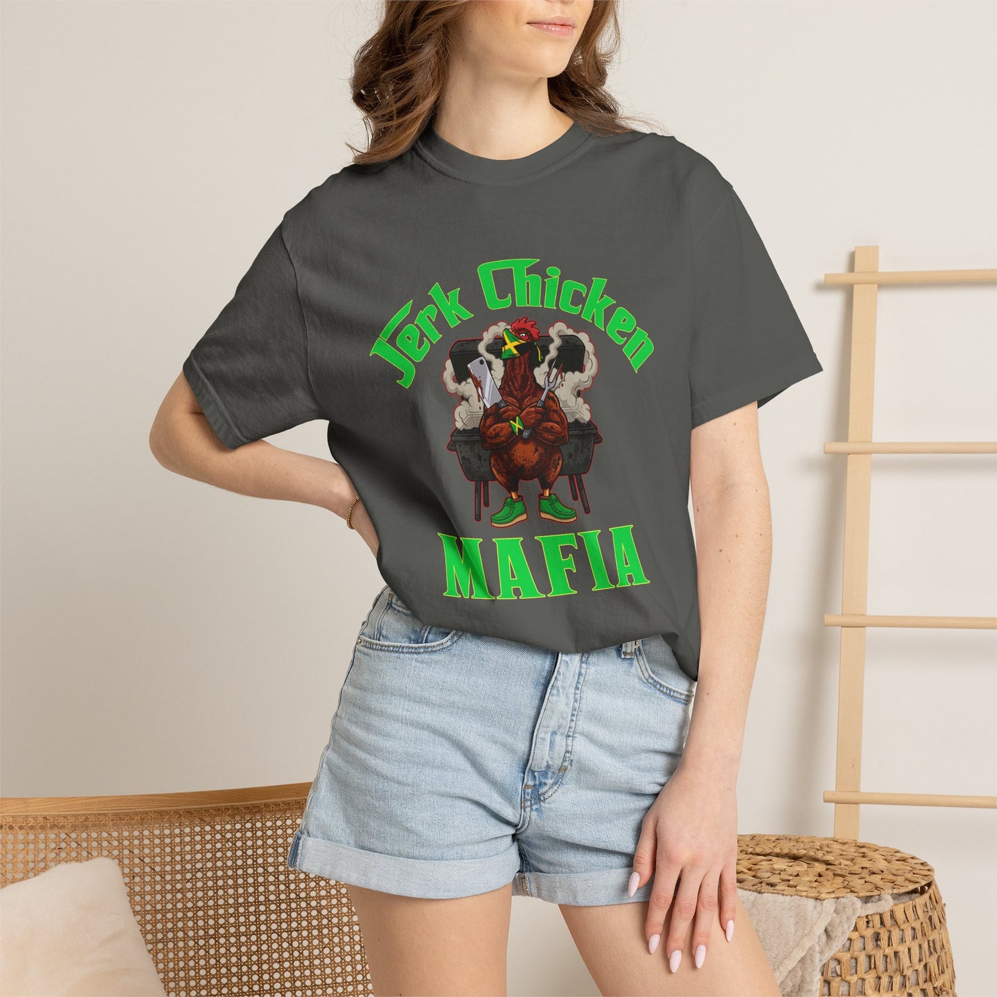 L.O.E.F Jerk Chicken Mafia Unisex Tee Shirt