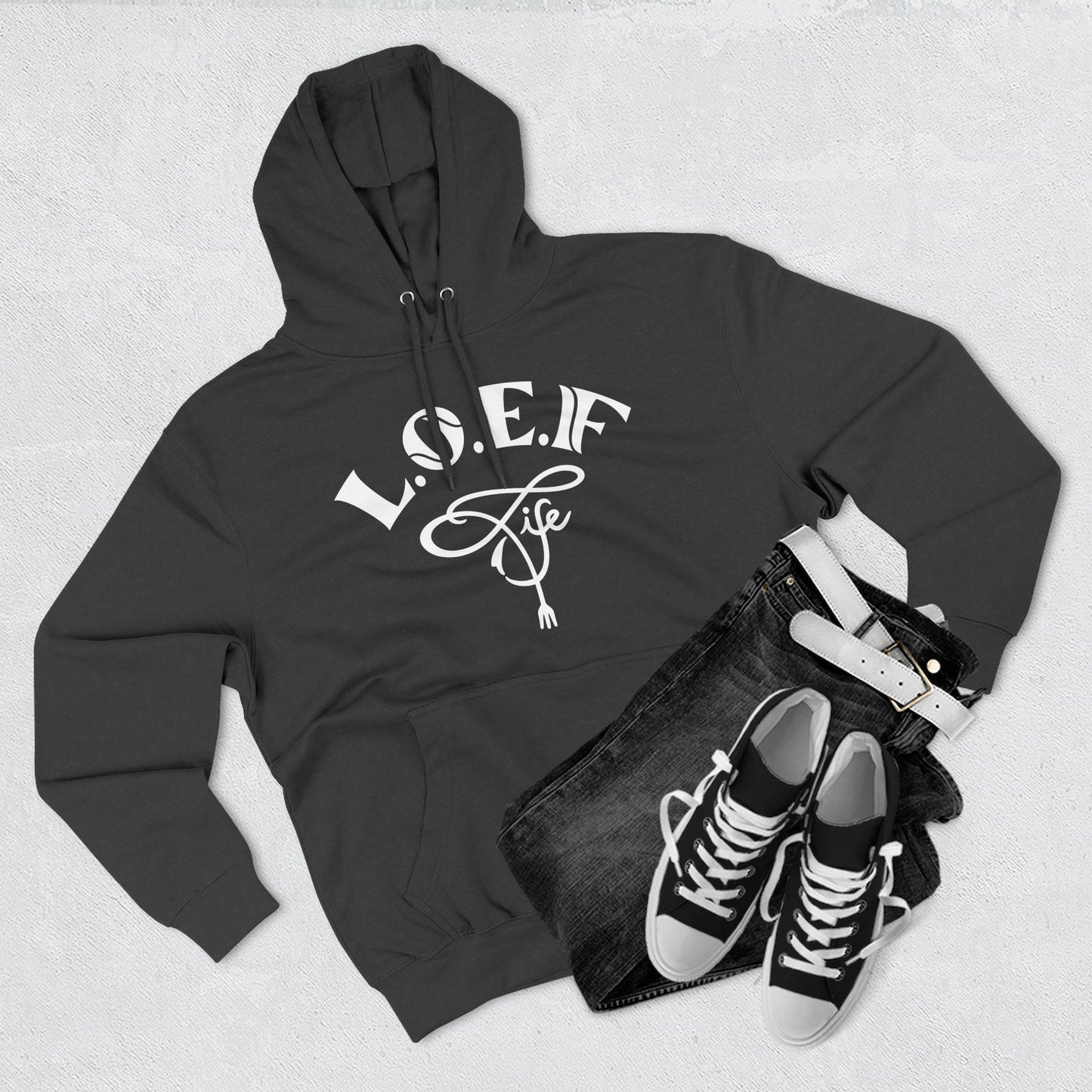 L.O.E.F Jerk Chicken Mafia Hoodie