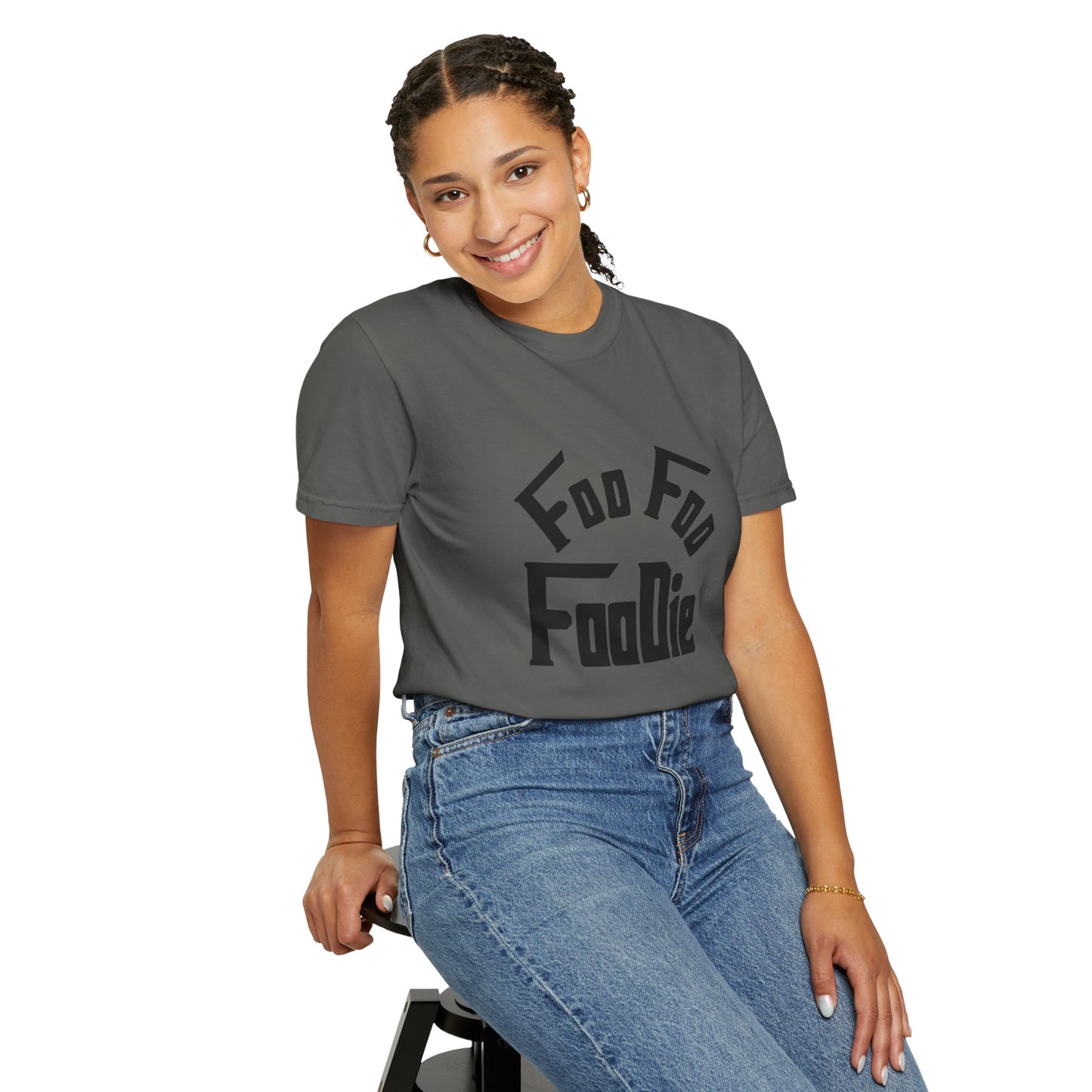 L.O.E.F FOO FOO FOODIE Unisex Tee shirt(Black)