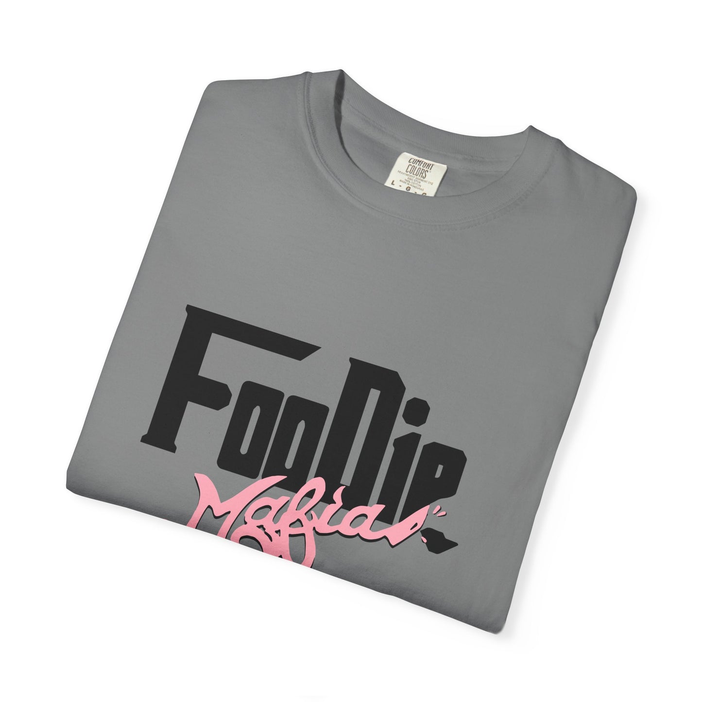 L.O.E.F Foodie Mafia Unisex Tee shirt (Soft Pink)