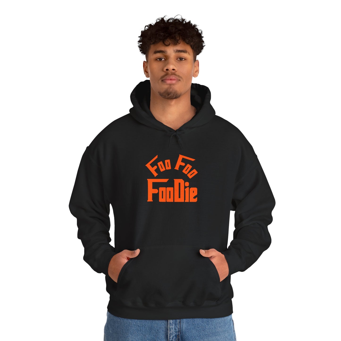 L.O.E.F Unisex Hooded Sweatshirt (Neon Orange)