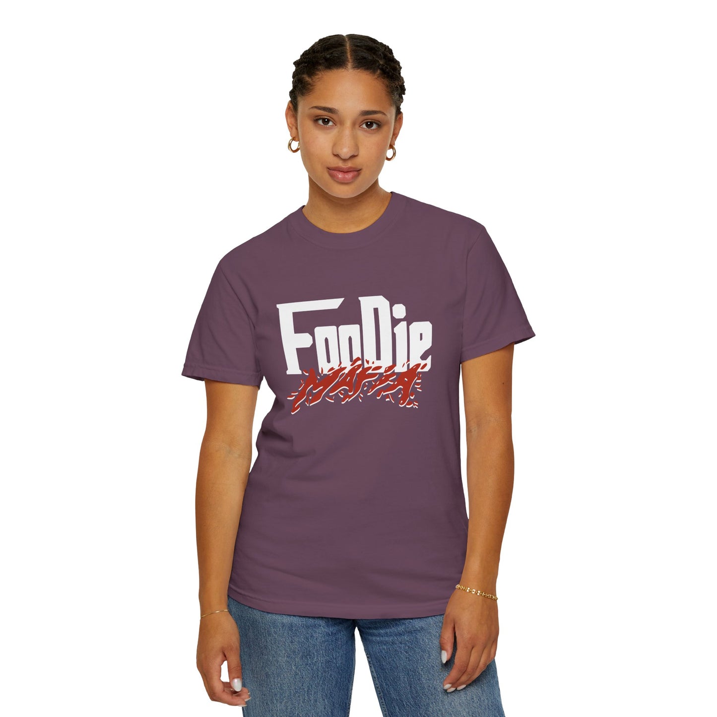 L.O.E.F Foodie Mafia Tee Shirt (Blood Orange)