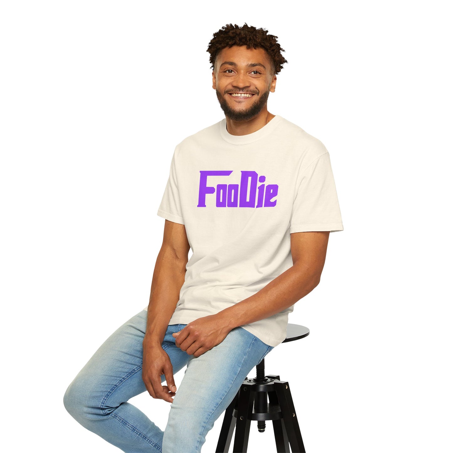 LO.E.F Foodie Unisex Tee Shirt (Bright Purple)